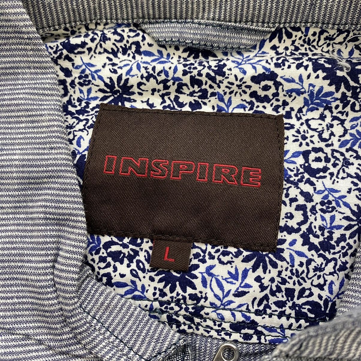 Japanese Brand INSPIRE Japanese Brand Hickory Multi Pockets Blue Bomber Size US L / EU 52-54 / 3 - 5 Thumbnail