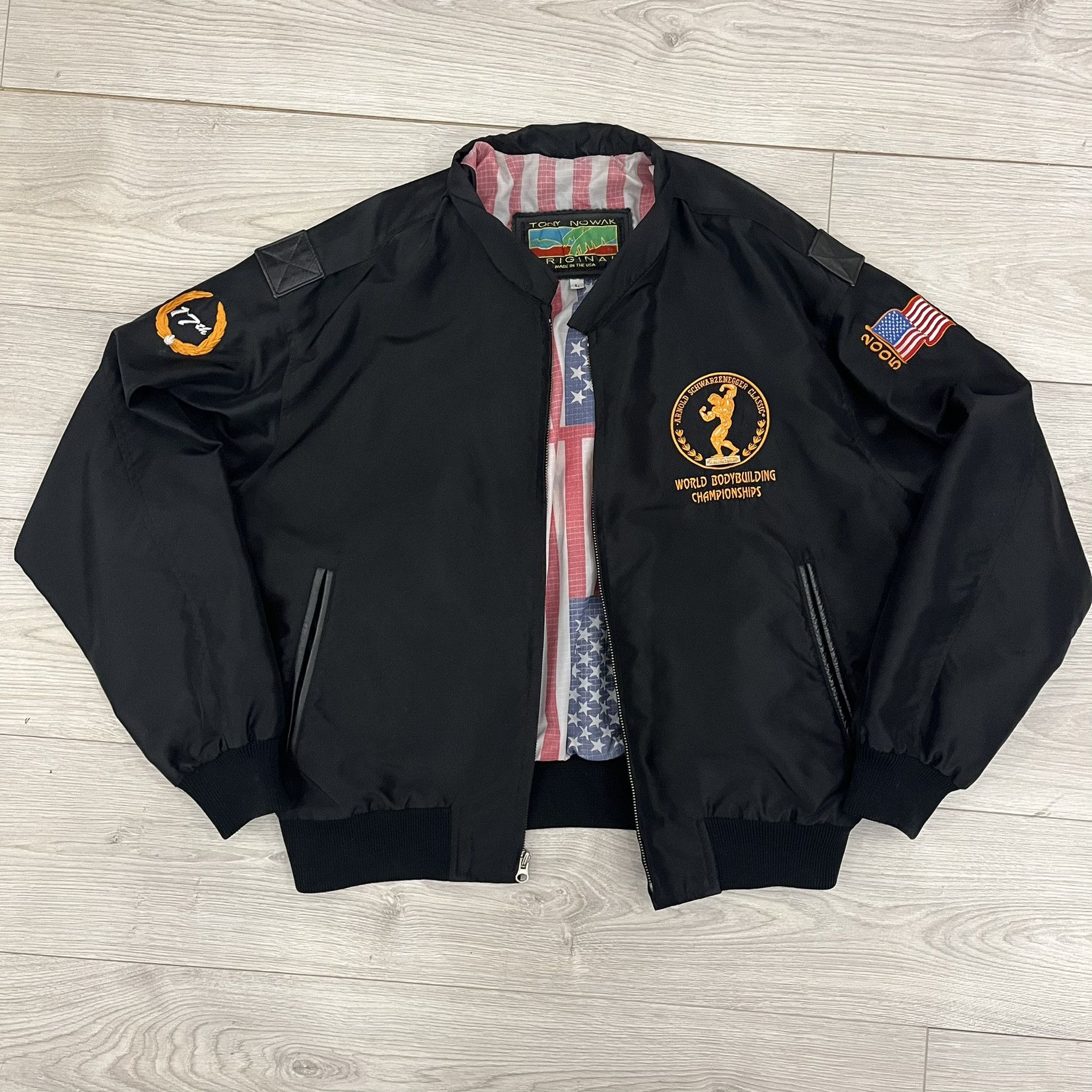 Arnold Bodybuilding Classic Jacket Tony Nowak 2005