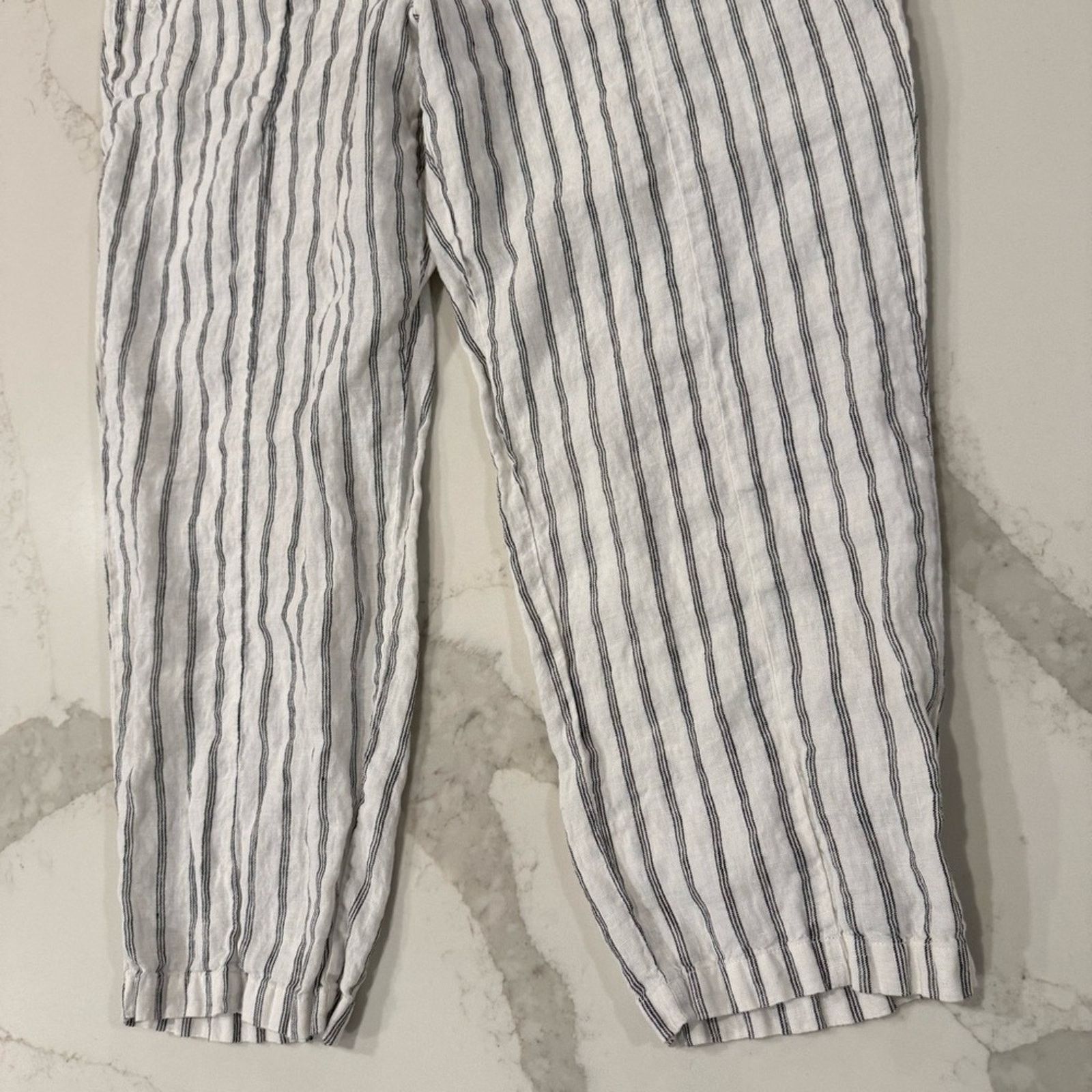 Quince Quince 100% European Linen Tapered Ankle Pants Women’s XL Size 38" / US 16 / IT 52 - 7 Thumbnail