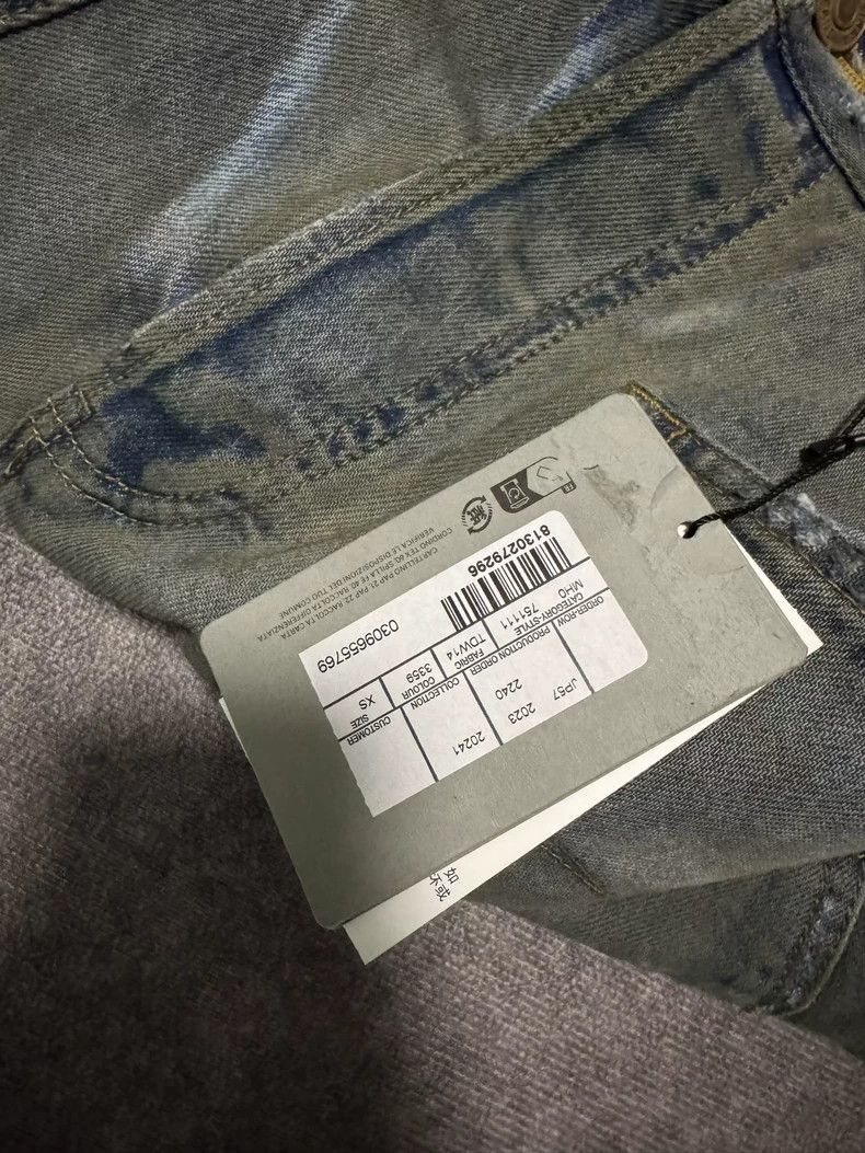 Balenciaga Balenciaga size XS 23fw reverse pocket mud dyed jeans Size US 27 - 5 Thumbnail