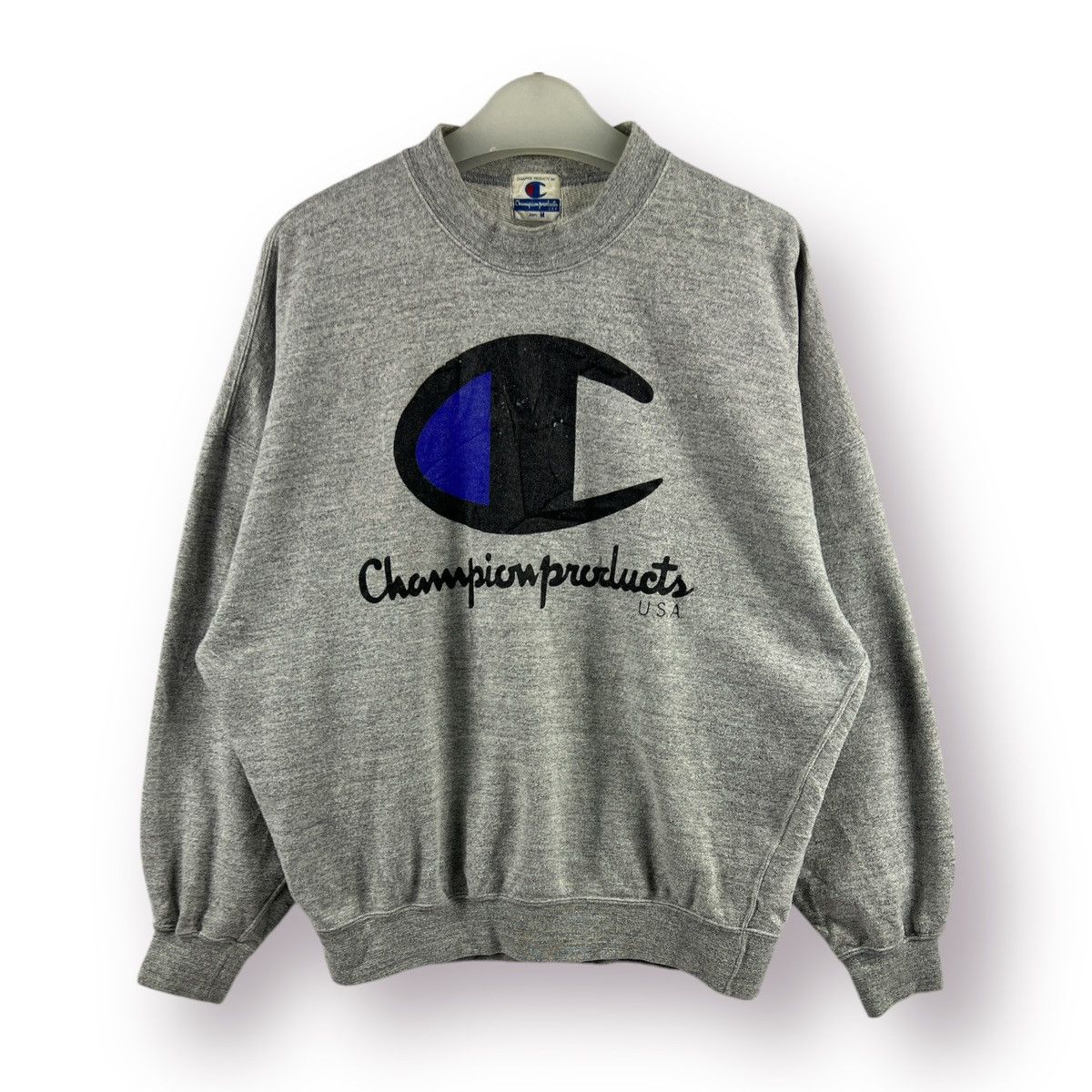 🔥 VINTAGE 90's CHAMPION HYPE BIG LOGO SWEARSHIRT