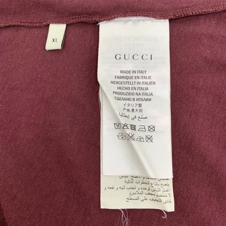 Gucci Gucci Color-blocking digital print rivet cotton round-neck Size US XL / EU 56 / 4 - 6 Thumbnail