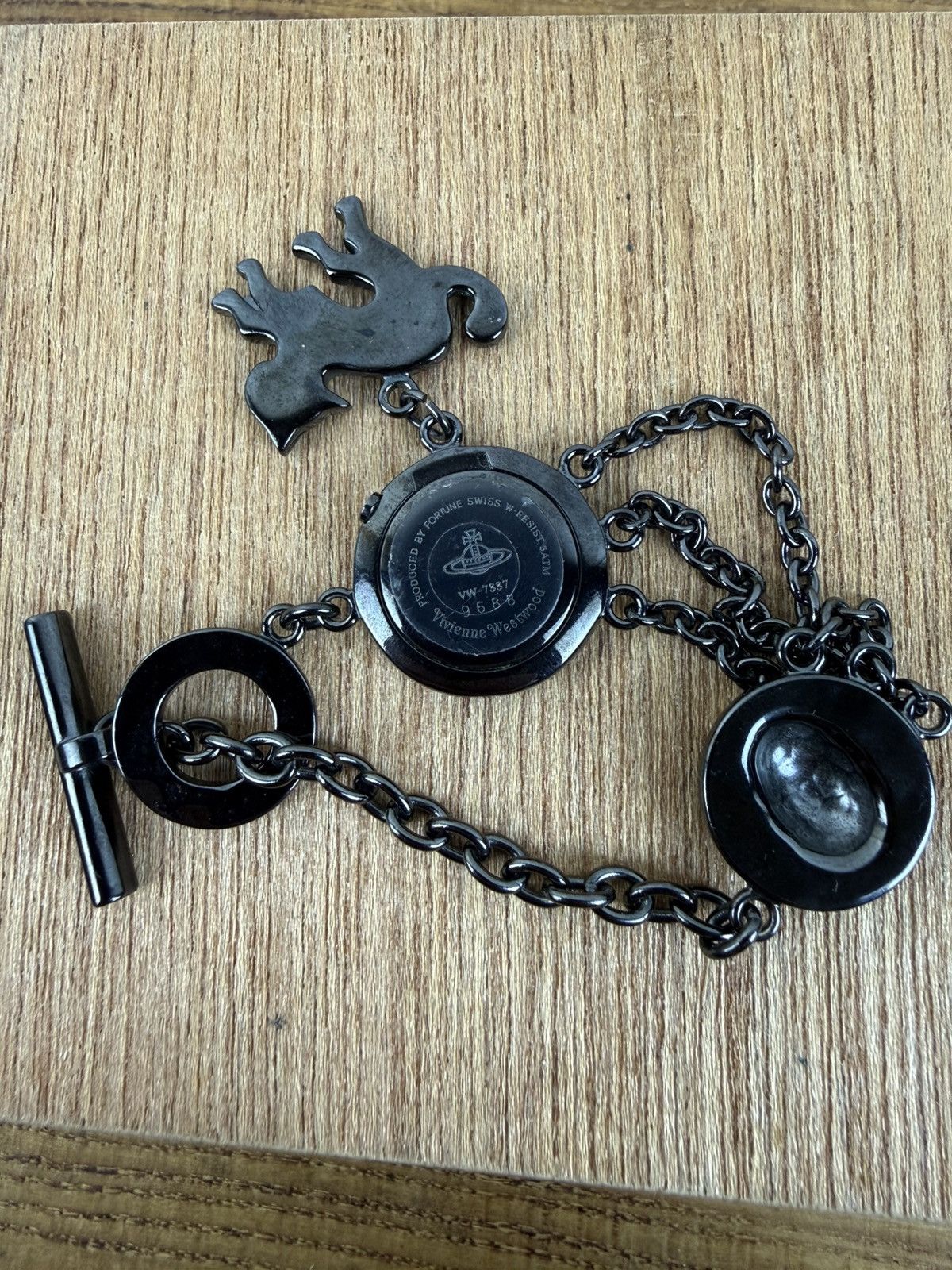 Vivienne Westwood Vivienne Westwood Black Cat Bracelet Rare Watch VW-7337 Size ONE SIZE - 5 Thumbnail