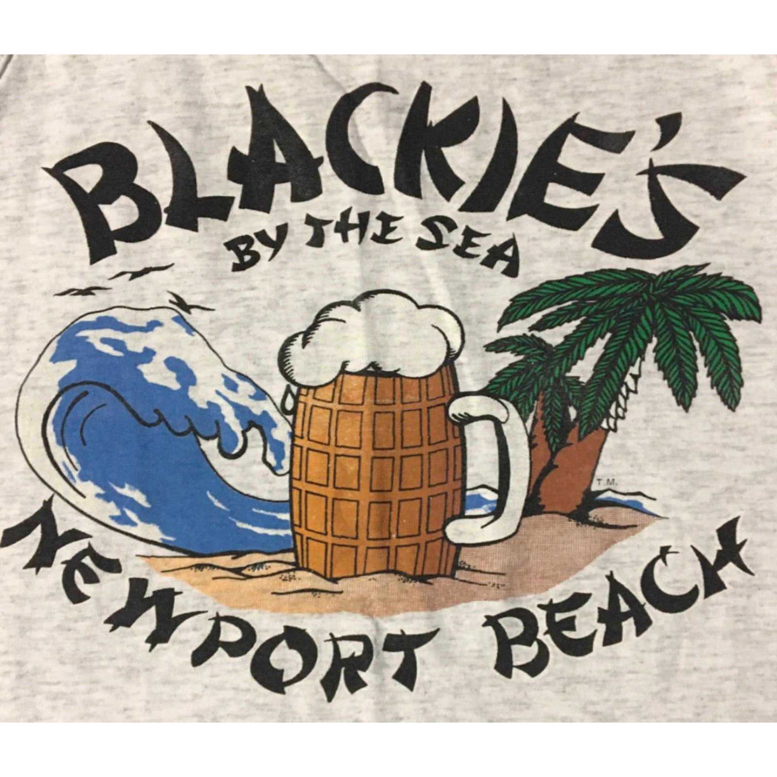Vintage VINTAGE Blackies Bar Tank Top Mens M USA Beach Graphic Tee Grunge 80s 90s Surf Hawaii Ocean Size US M / EU 48-50 / 2 - 3 Thumbnail