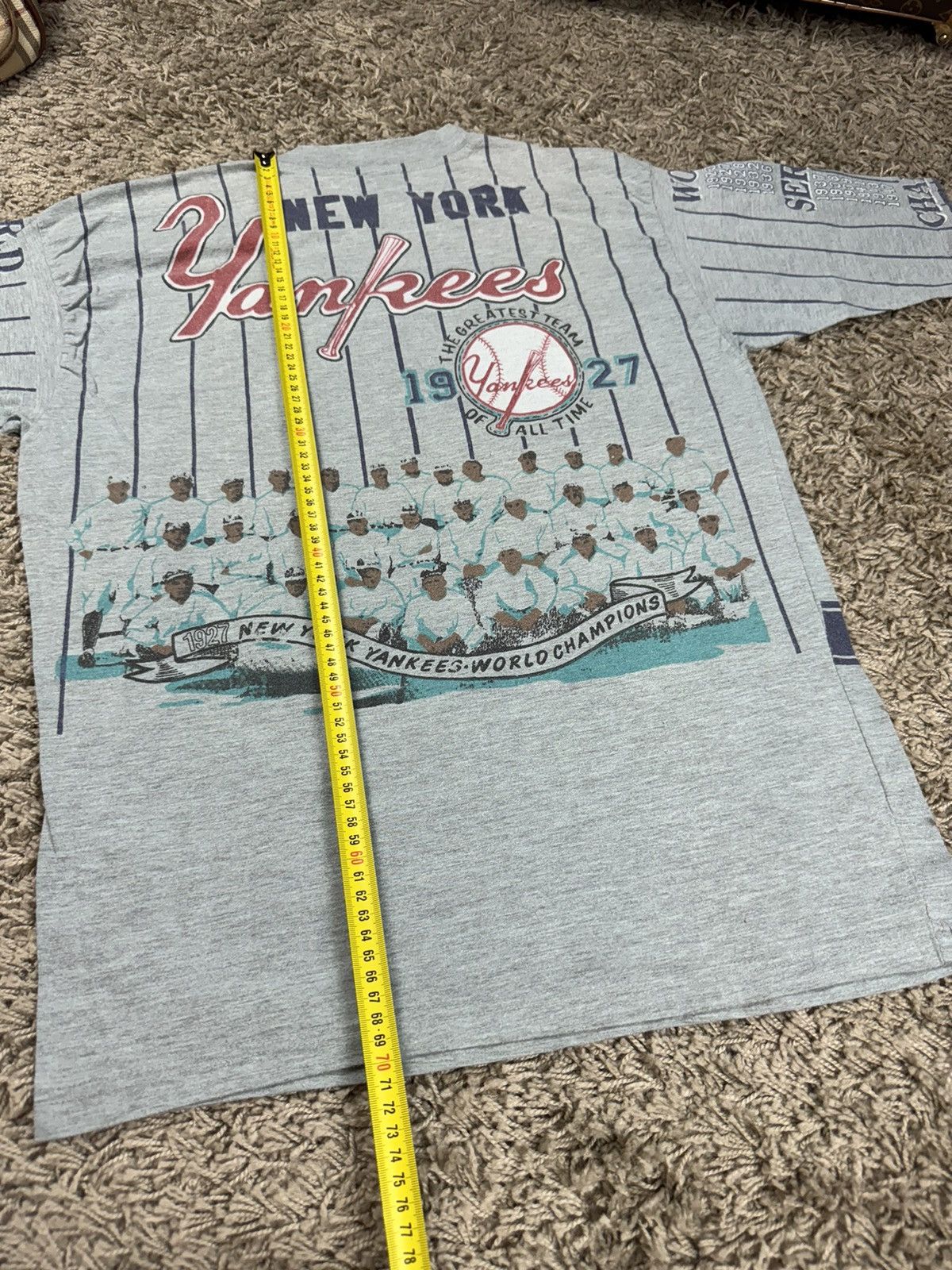 New York Yankees × Vintage Vintage t shirt New York Yankees 1990s original casual item Size US M / EU 48-50 / 2 - 5 Thumbnail