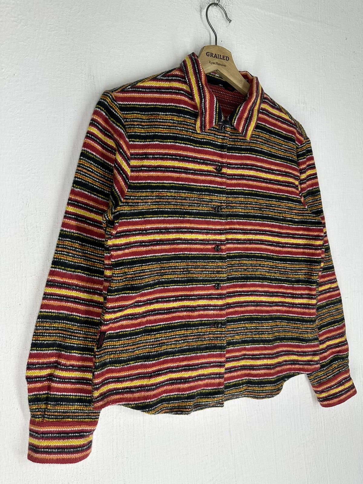 Issey Miyake × Japanese Brand × Mademoiselle Non Non Vintage Mademoiselle Non Non Rainbow Jakcet Size US M / EU 48-50 / 2 - 4 Thumbnail