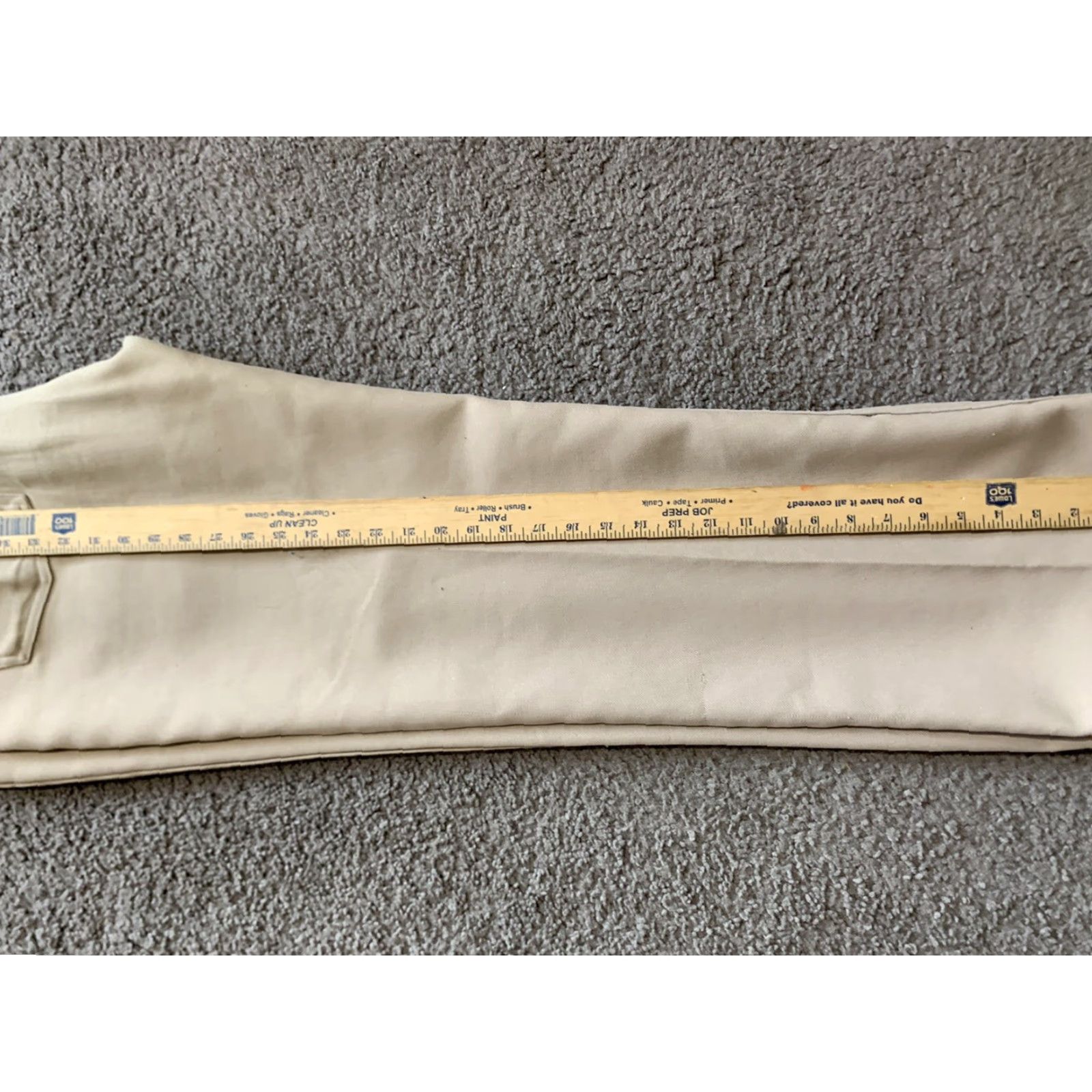 Vintage Vintage Levis Men's Dress Pants USA Disco Size Tag 40x30 Actual Polyester Beige Size US 40 / EU 56 - 7 Thumbnail