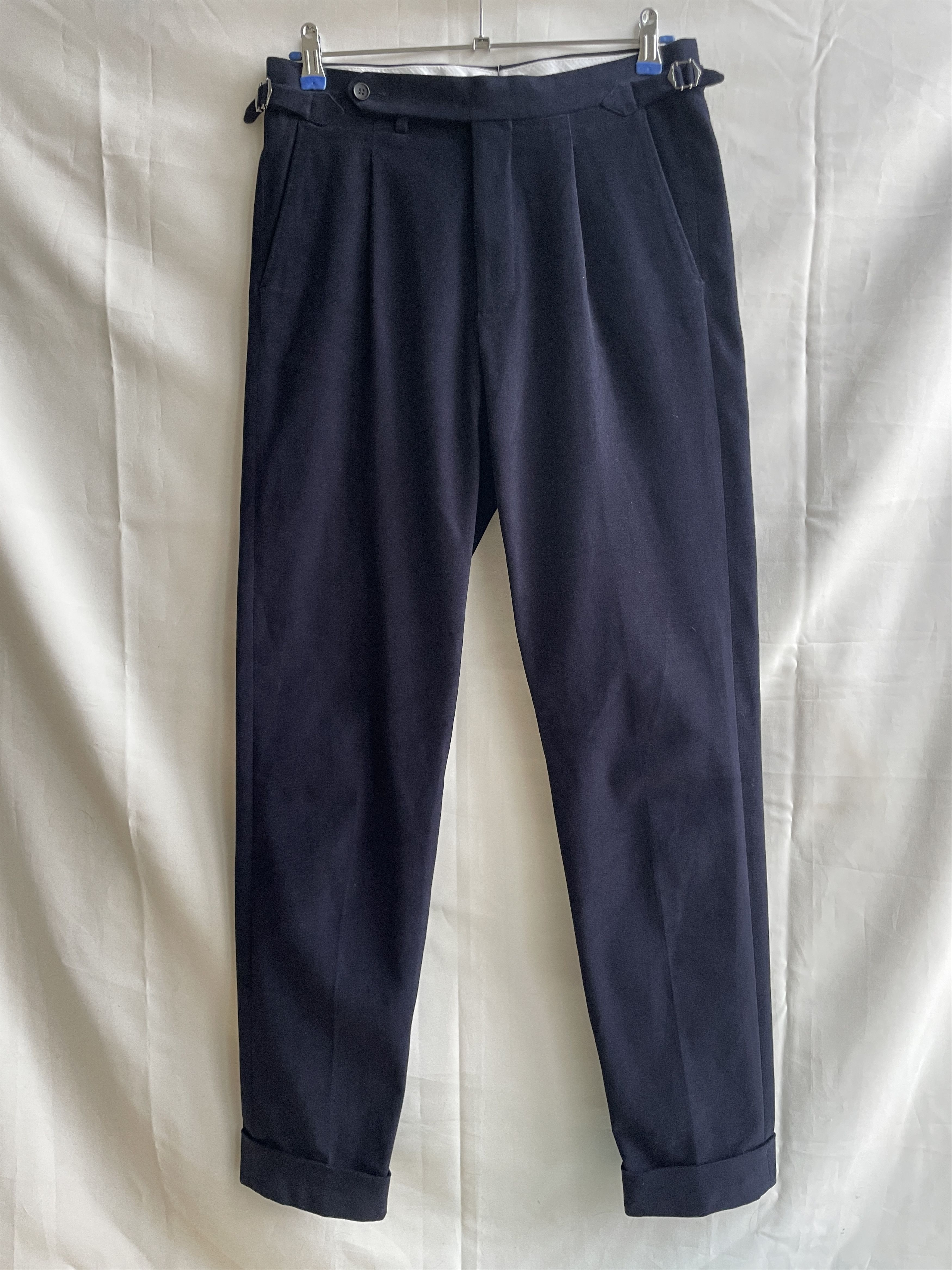 Suitsupply Suitsupply Vigo ZC Cotton Stretch Slim Fit Trousers Size US 30 / EU 46 - 1 Thumbnail