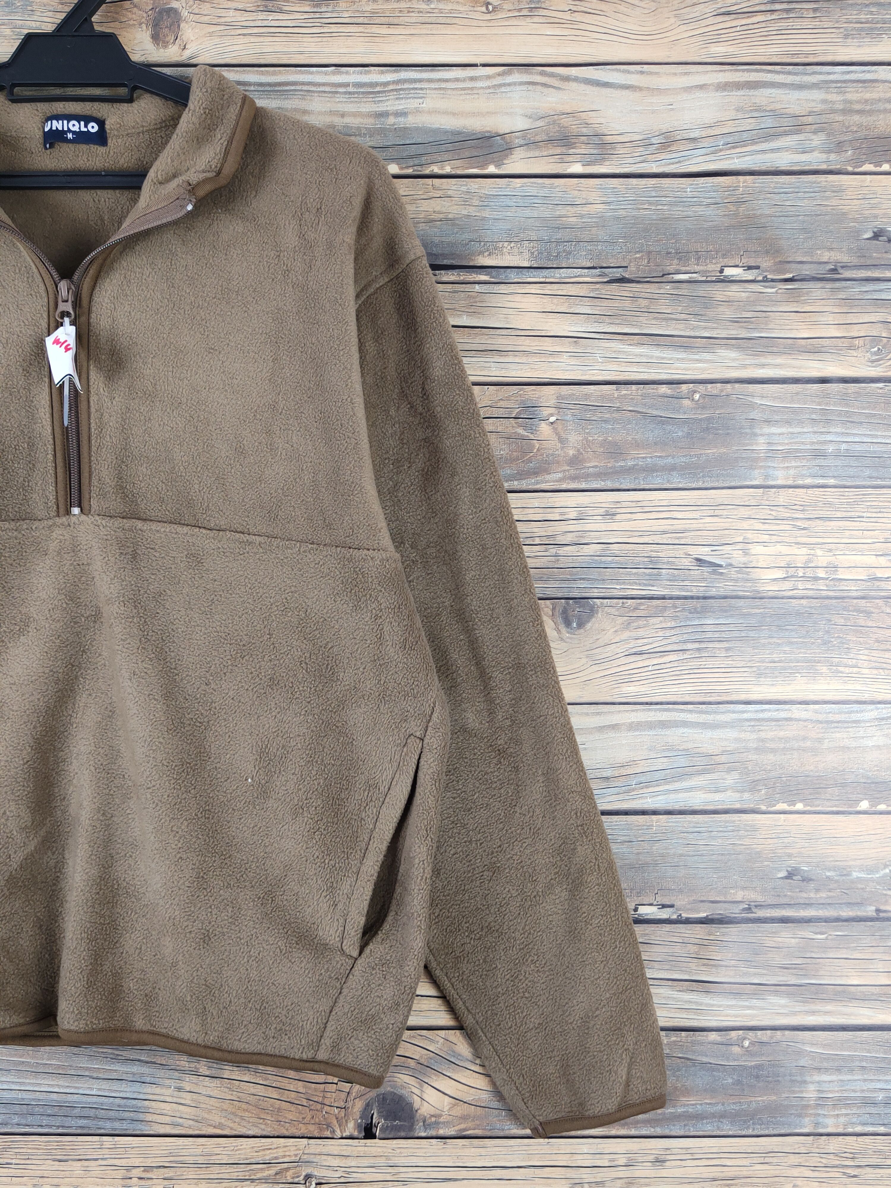 Japanese Brand Uniqlo vintage Brown Knitwear Sweatshirts #W1440 Size US M / EU 48-50 / 2 - 5 Thumbnail