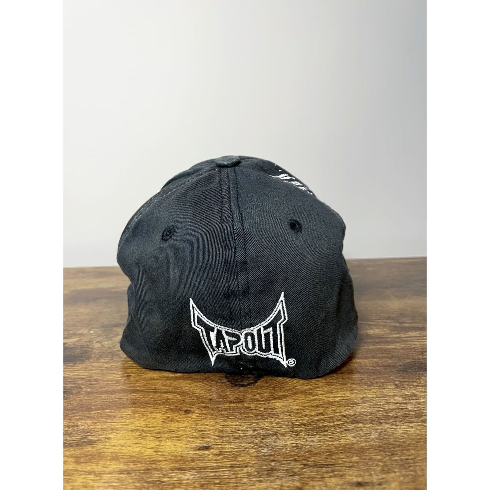 Tapout VINTAGE Tapout Baseball Cap Hat Skulls Black & White S/M Men Casual Sports Cap Size ONE SIZE - 3 Thumbnail