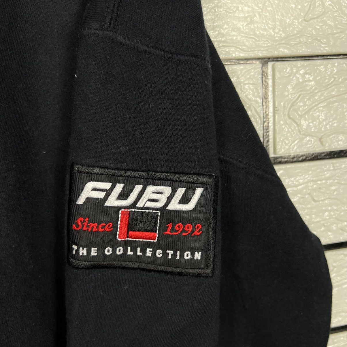 Fubu 90's FUBU Embroidered Rottweiler Sweatshirt #4251-C193 Size US XL / EU 56 / 4 - 6 Thumbnail