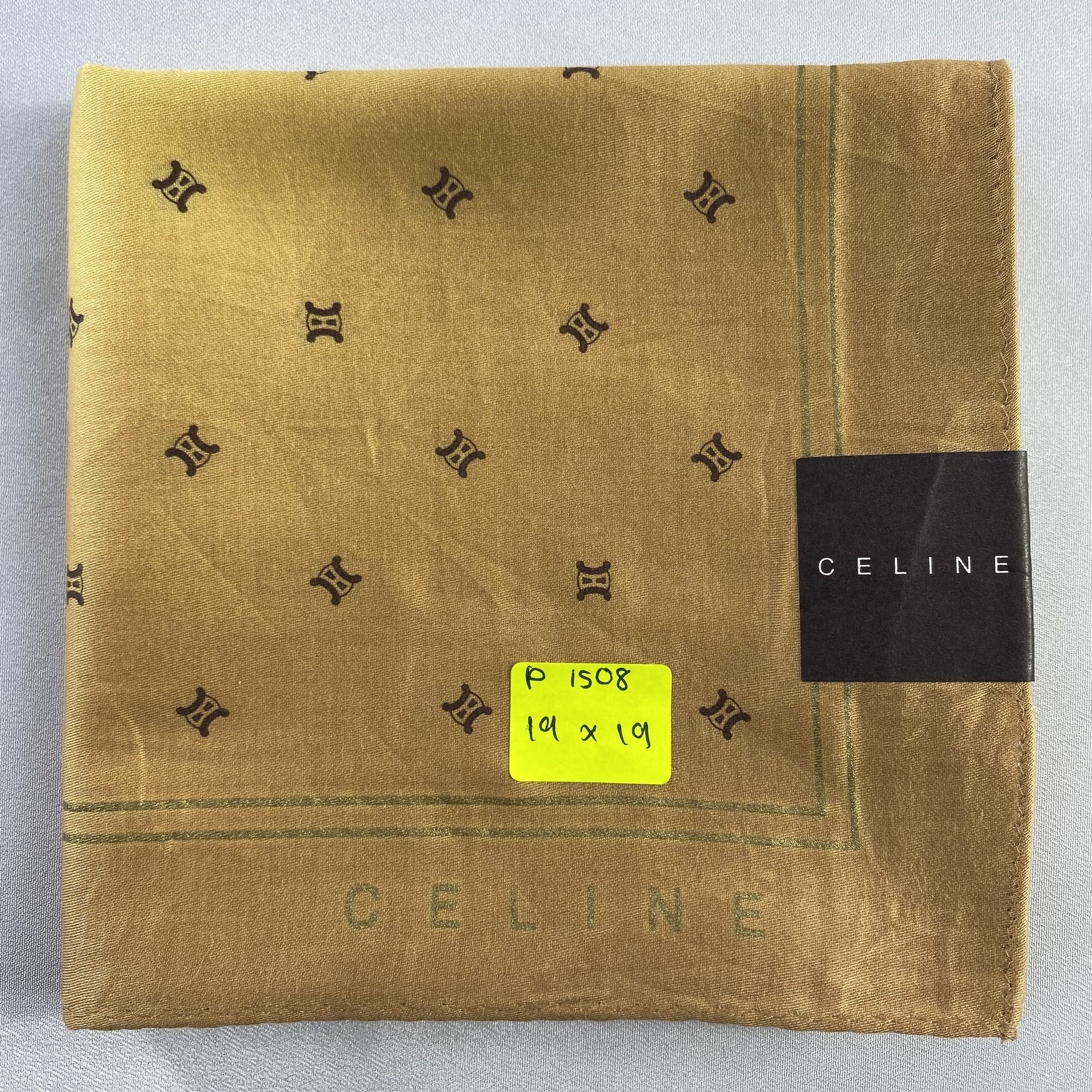 Celine × Vintage Celine Handkerchief / Neckerchief / Bandana-P1508 Size ONE SIZE - 5 Thumbnail