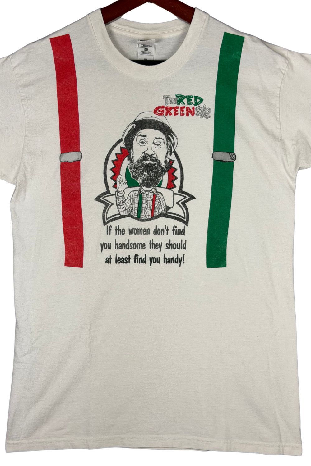 Fruit Of The Loom 90s Red Green Show Tee USA Made Graphic T-Shirt Size US L / EU 52-54 / 3 - 4 Thumbnail
