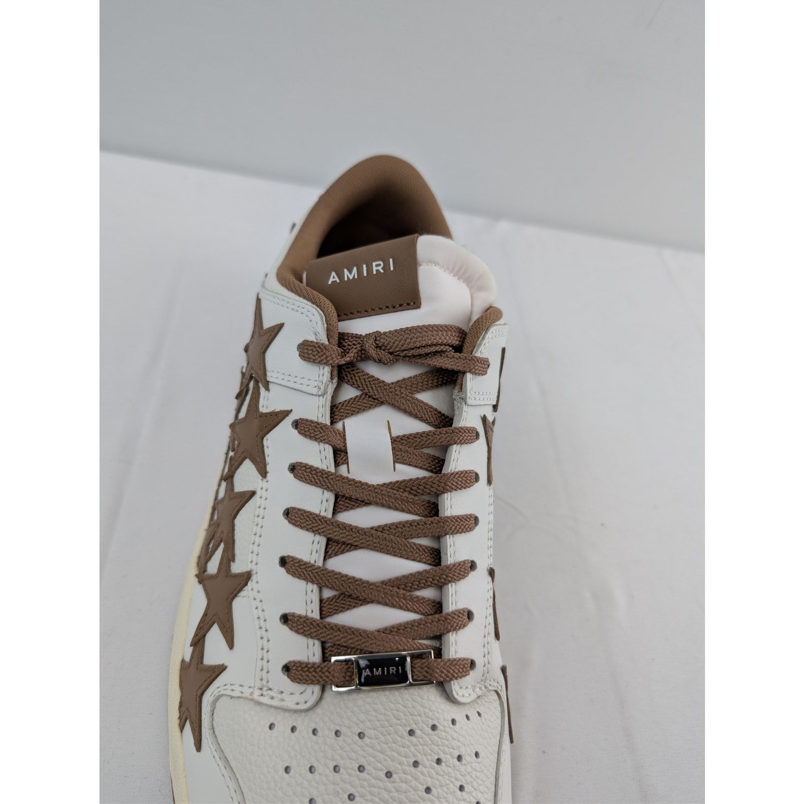 Amiri o1rshd1 Stars Low top sneakers in White/Brown 47 Size US 14 / EU 47 - 14 Thumbnail