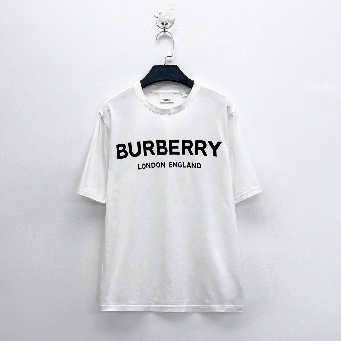 Burberry London White SS Tee Unisex OS/XS NWT