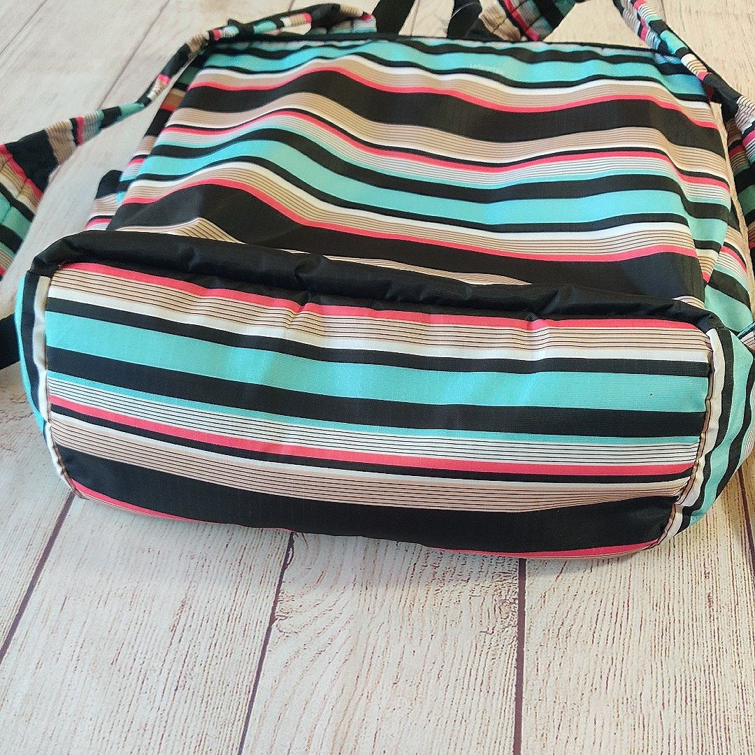 LeSportsac LeSportsac Tennis Stripe Journey Backpack Large NWT Size ONE SIZE - 7 Thumbnail