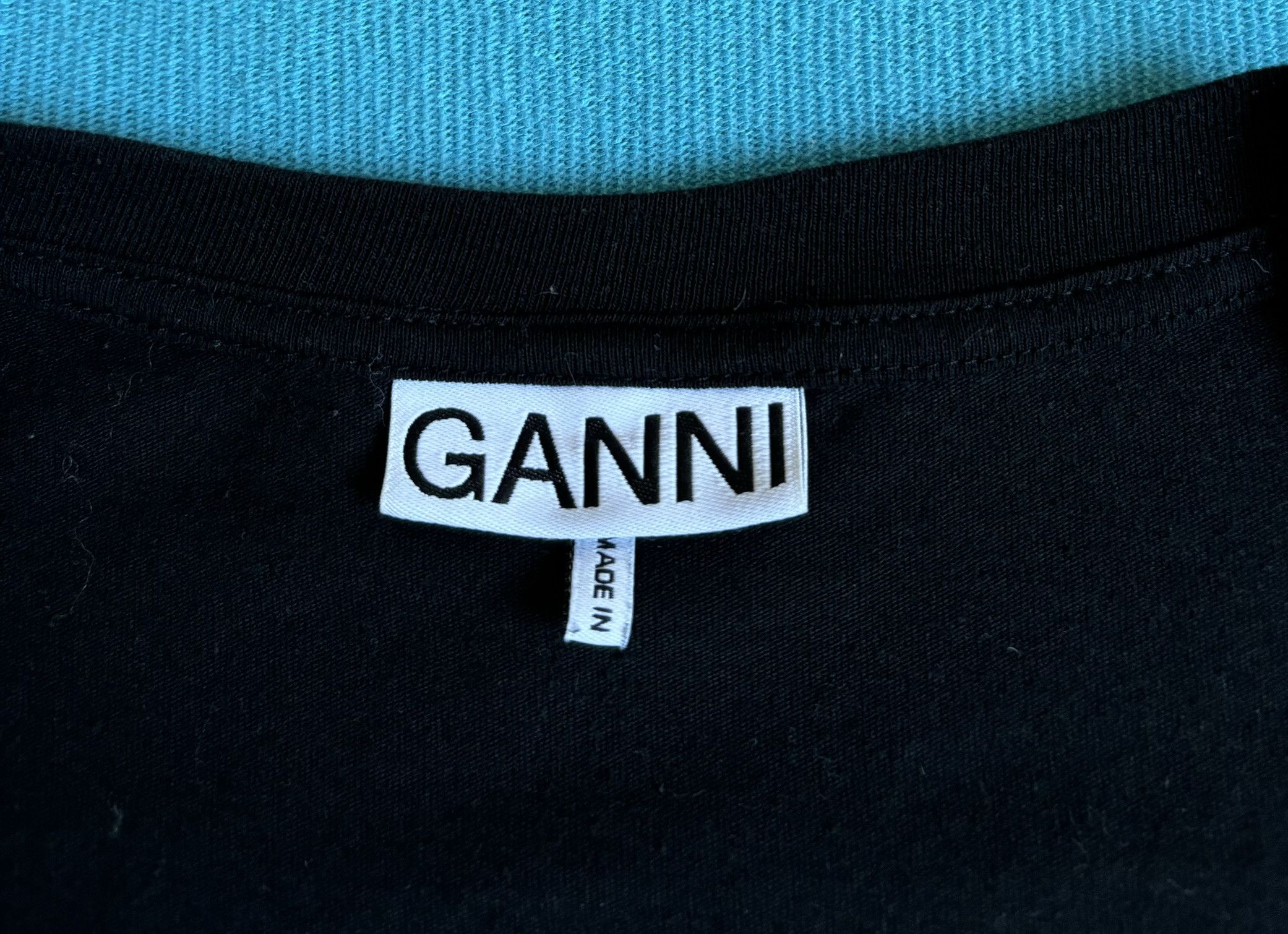 Ganni Ganni black T-shirt size. XS Size XS / US 0-2 / IT 36-38 - 10 Thumbnail