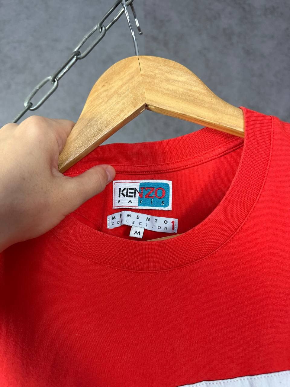 Kenzo Kenzo Momento Collection luxury designer center logo tee Size US S / EU 44-46 / 1 - 4 Thumbnail