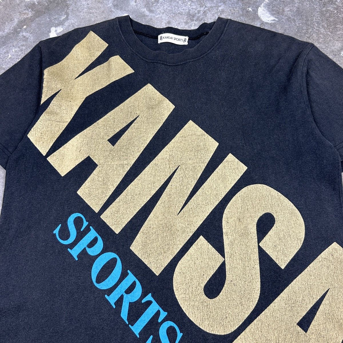 Kansai Yamamoto × Vintage 1980s Kansai Sports - Spellout Size US M / EU 48-50 / 2 - 2 Thumbnail