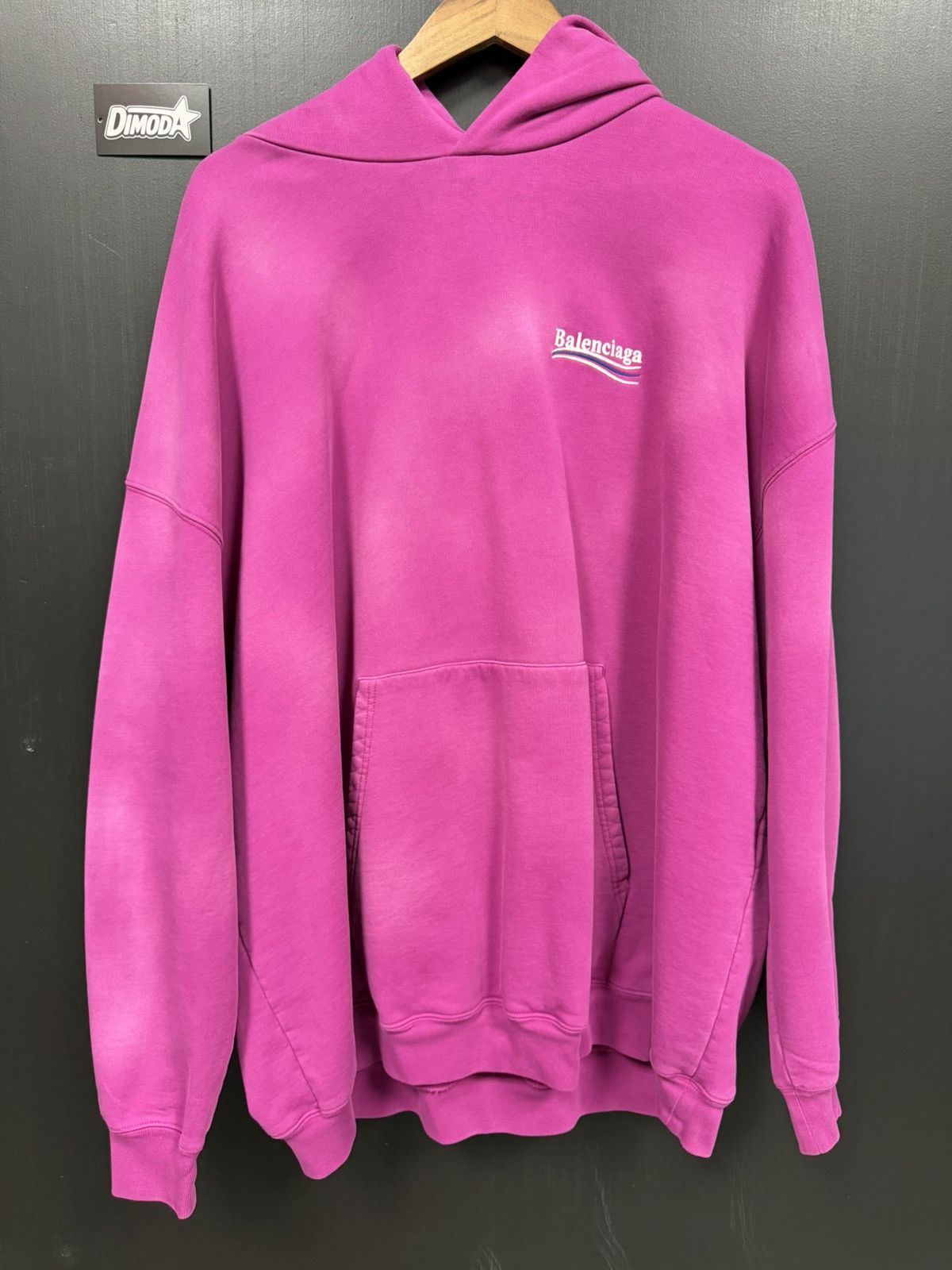 Balenciaga Balenciaga Campaign Hoodie Purple Size US M / EU 48-50 / 2 - 1 Thumbnail