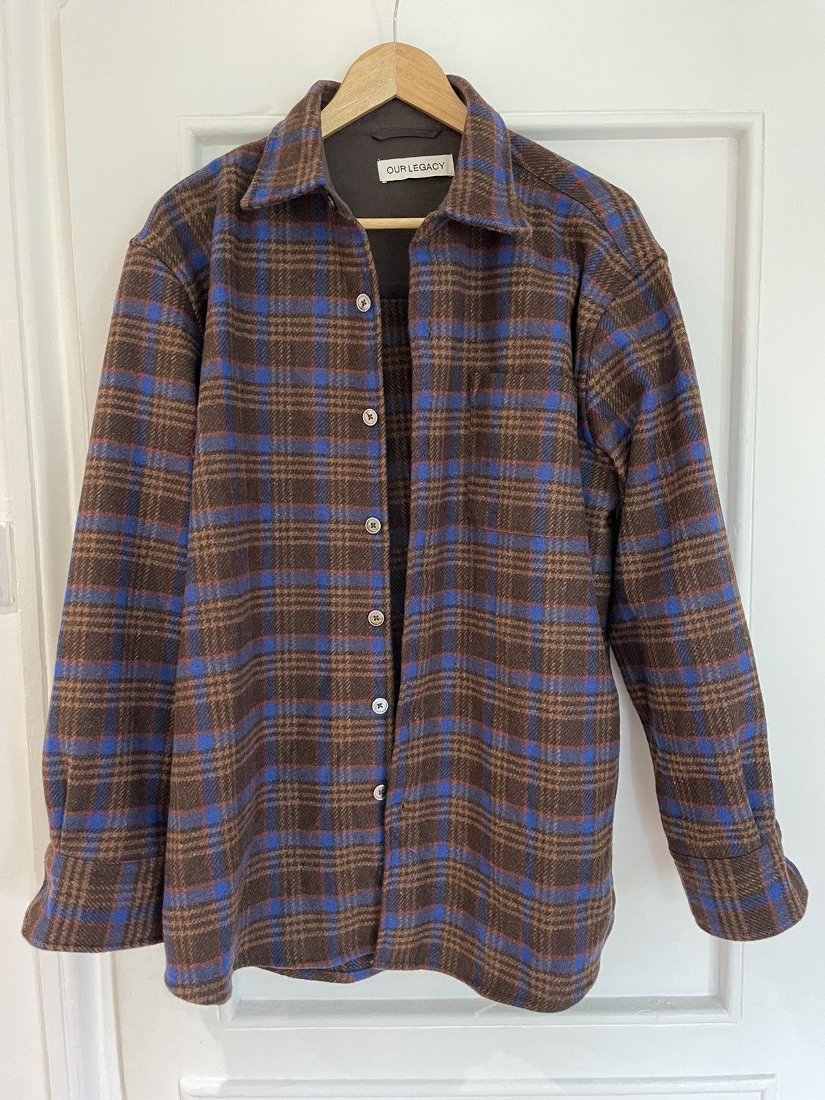 Our Legacy Our Legacy Above Shirt - Brown Pankow Check | Grailed