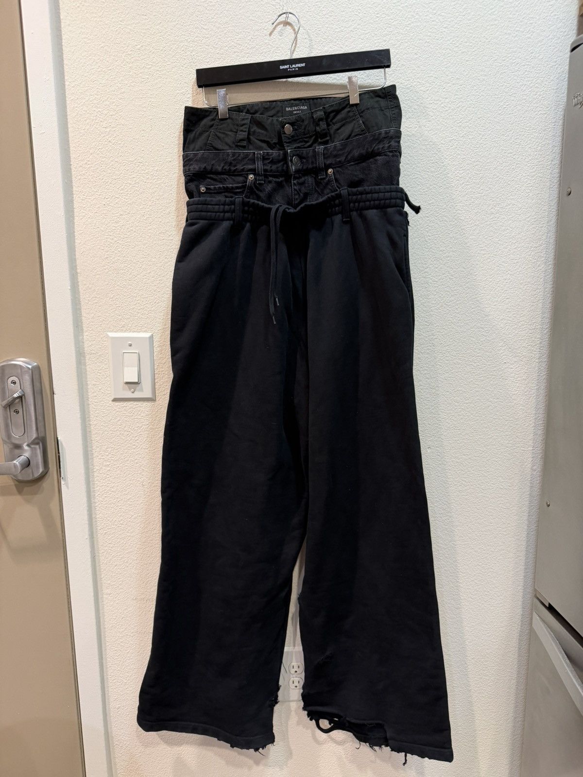 Triple Waist Sweatpants M