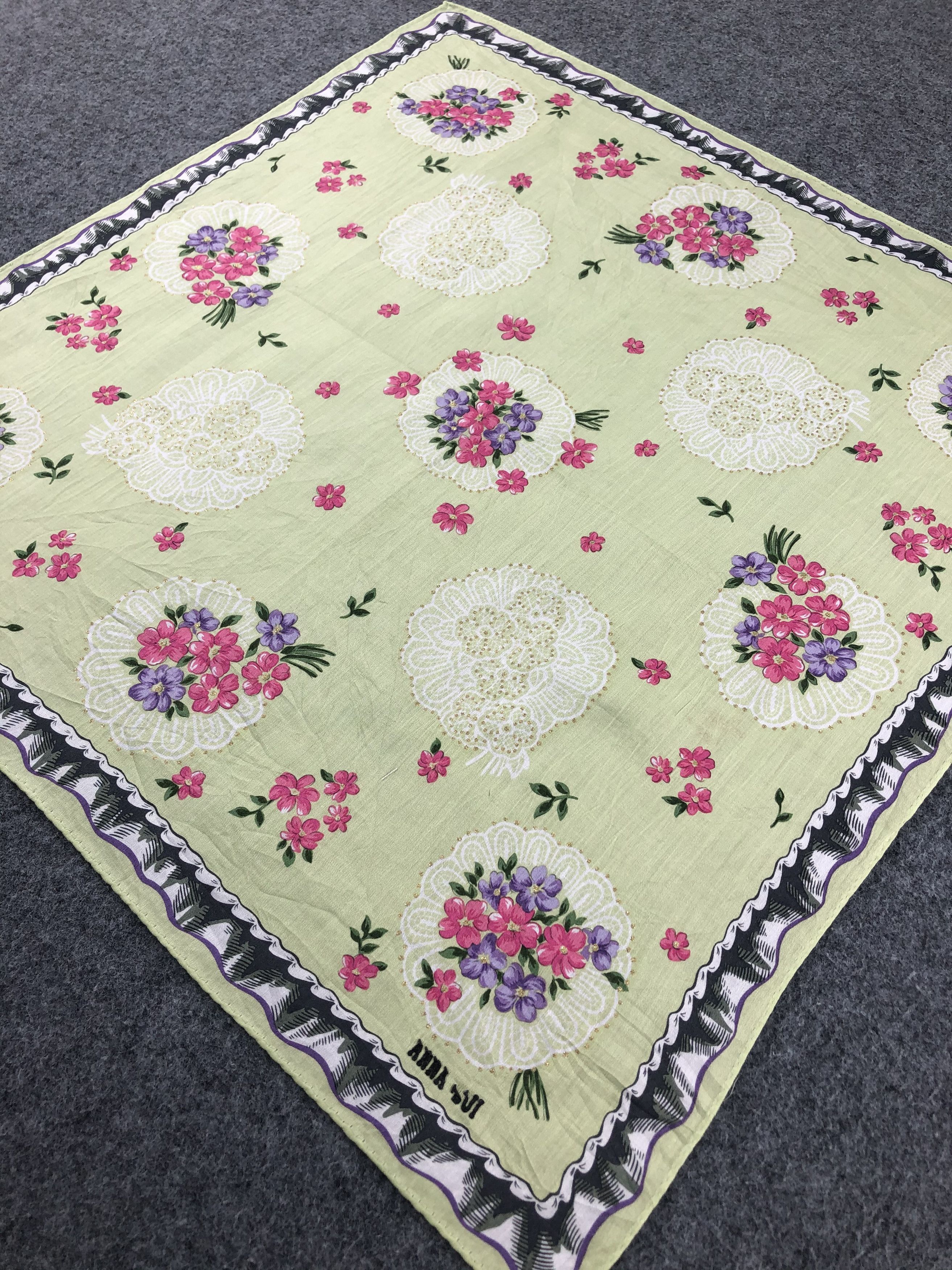 Anna Sui Anna Sui Handkerchief / Bandana / Neckerchief Size ONE SIZE - 4 Thumbnail