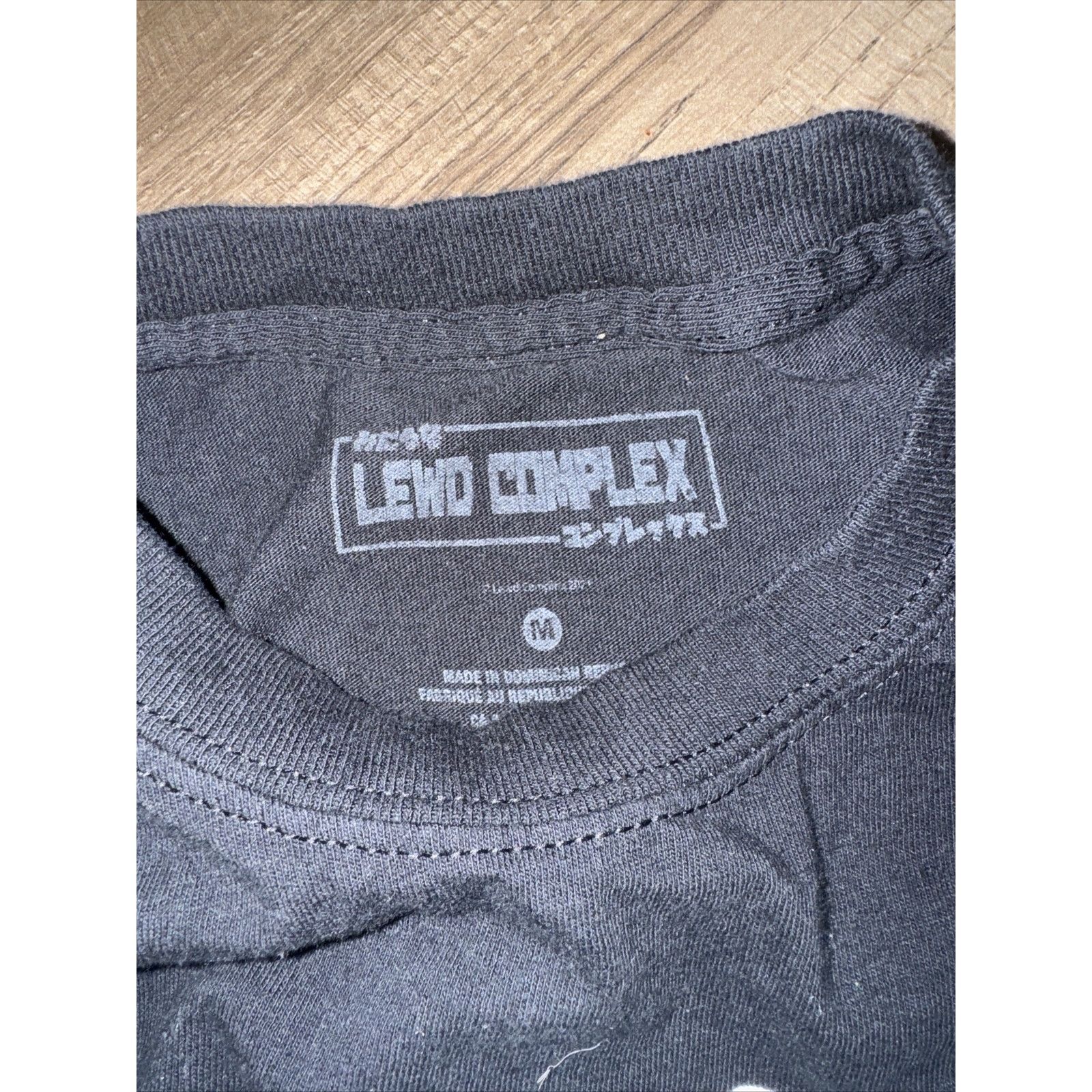 Japanese Brand Lewd Complex Anime T-Shirt Black Medium 18.5x25.5 Size US M / EU 48-50 / 2 - 3 Thumbnail
