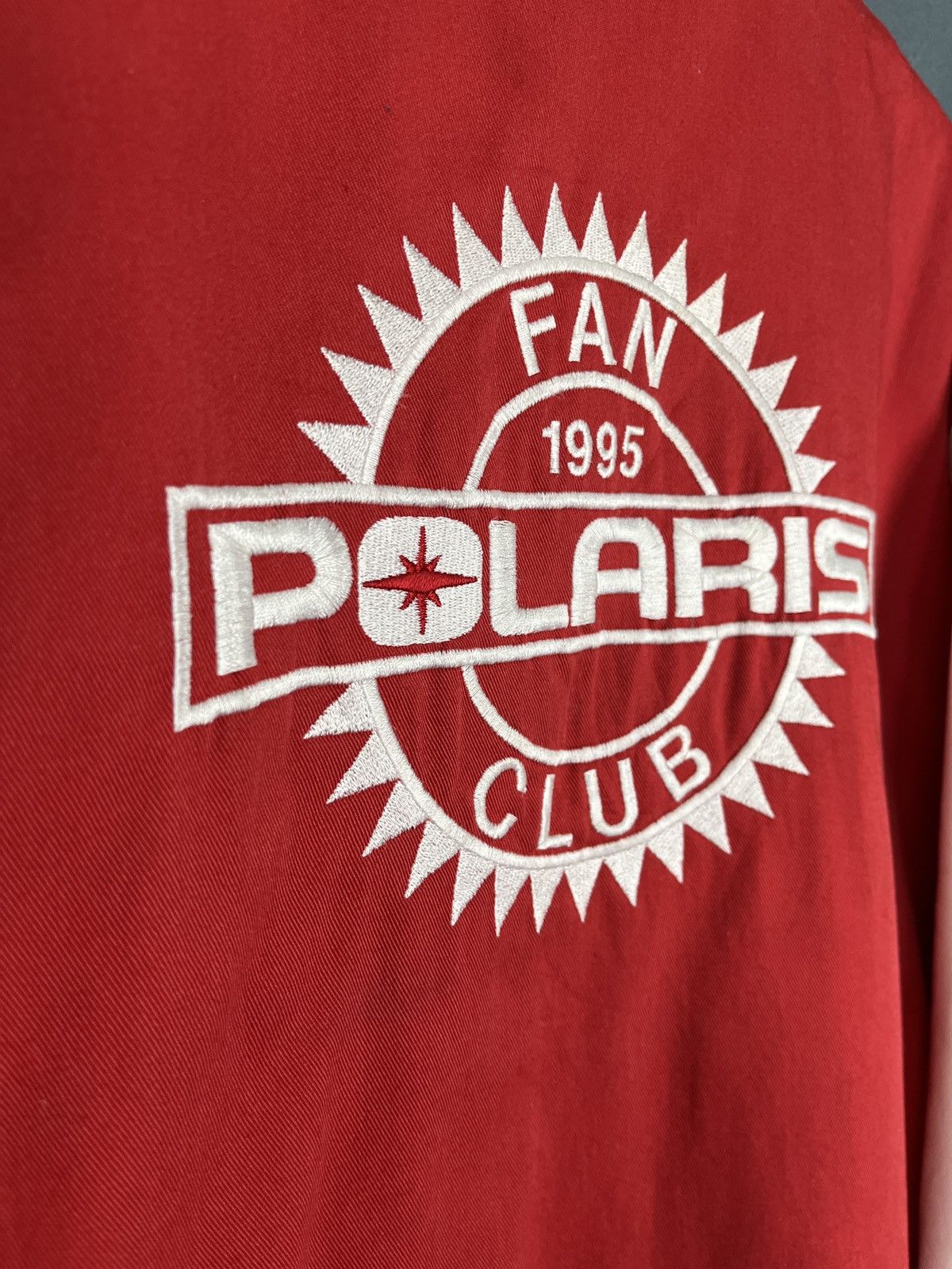 Vintage 1995 Polaris Fan Club Vintage Varsity Jacket Letterman Red Size US S / EU 44-46 / 1 - 7 Thumbnail
