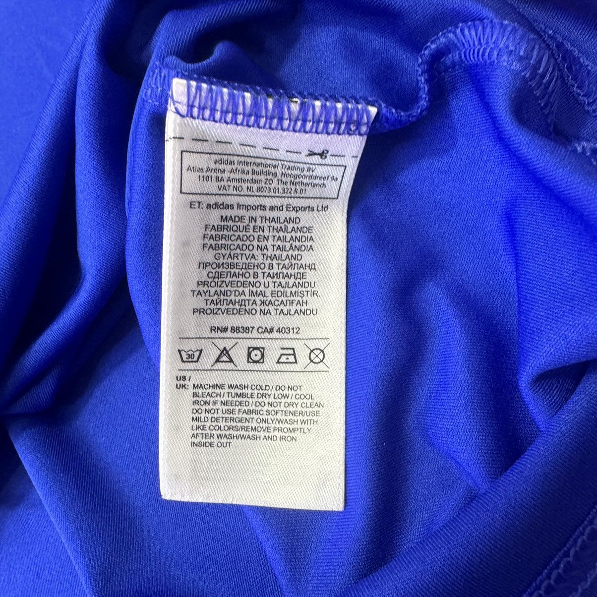 Adidas Ipswich Town 18/19 home shirt Size US S / EU 44-46 / 1 - 6 Thumbnail