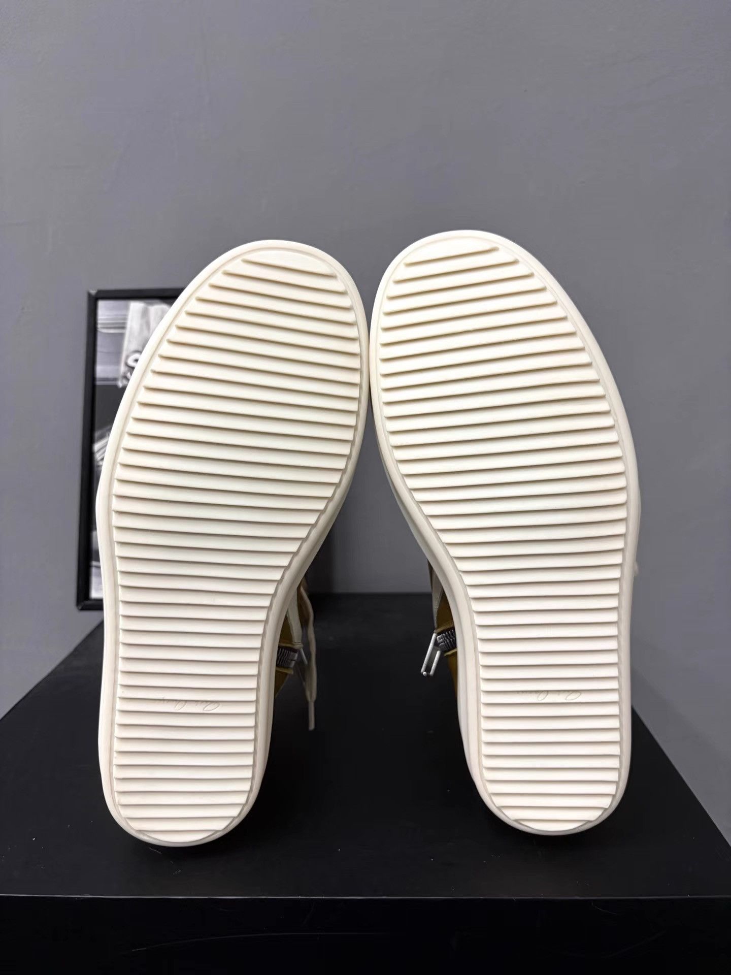 Rick Owens Rick Owens Mainline Geobasket High-Top Shoes K34 Size US 7 / EU 40 - 8 Thumbnail