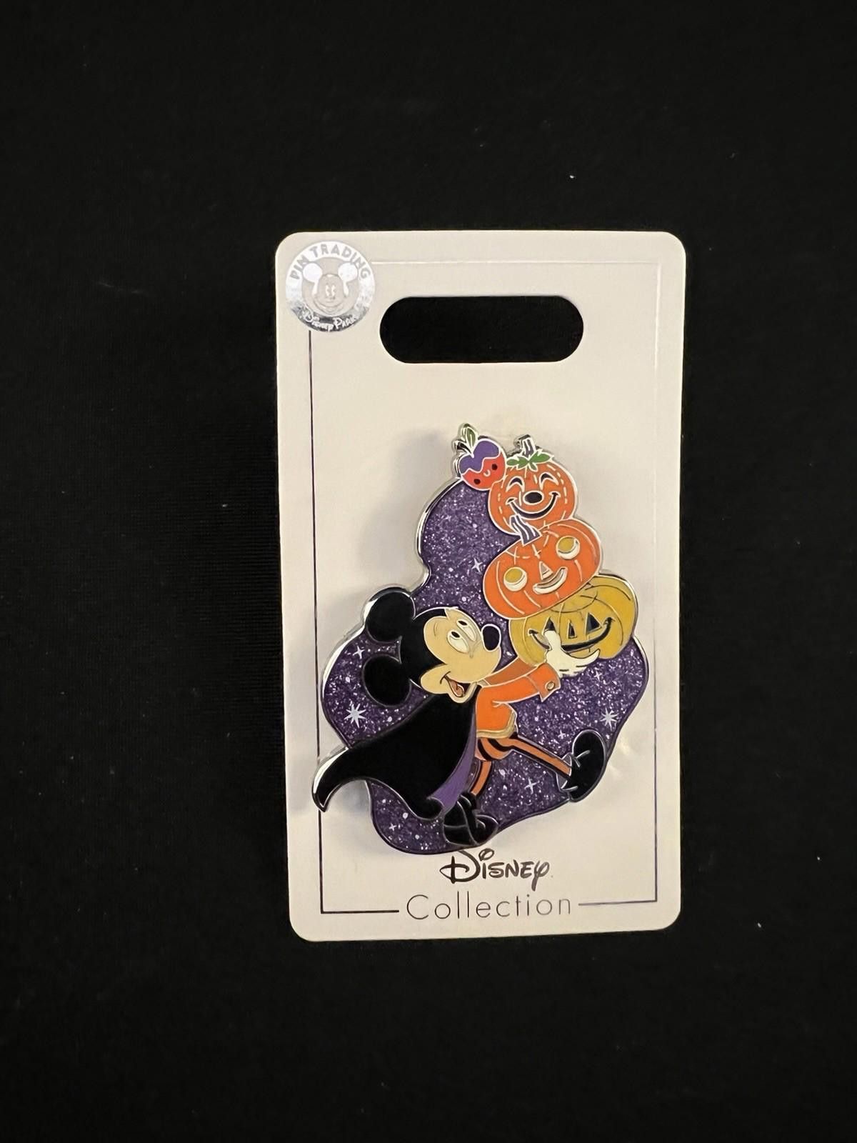 Disney Disney Halloween 2021 Vampire Costume Mickey Glitter Pin Size ONE SIZE - 1 Thumbnail