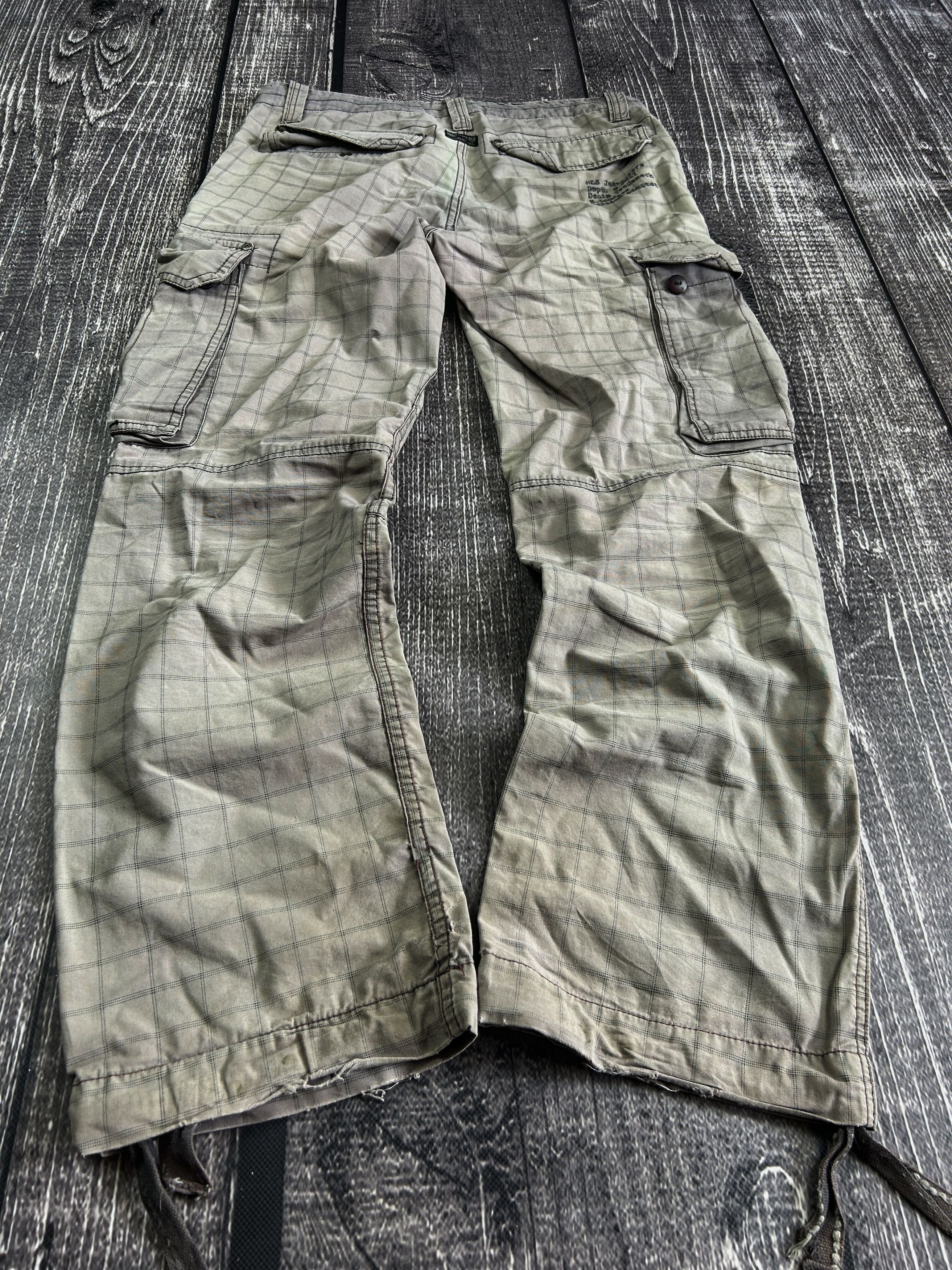 Vintage 💥 JUNYA WATANABE BALENCIAGA STYLE FADED WASHED JEANS Size US 32 / EU 48 - 2 Thumbnail