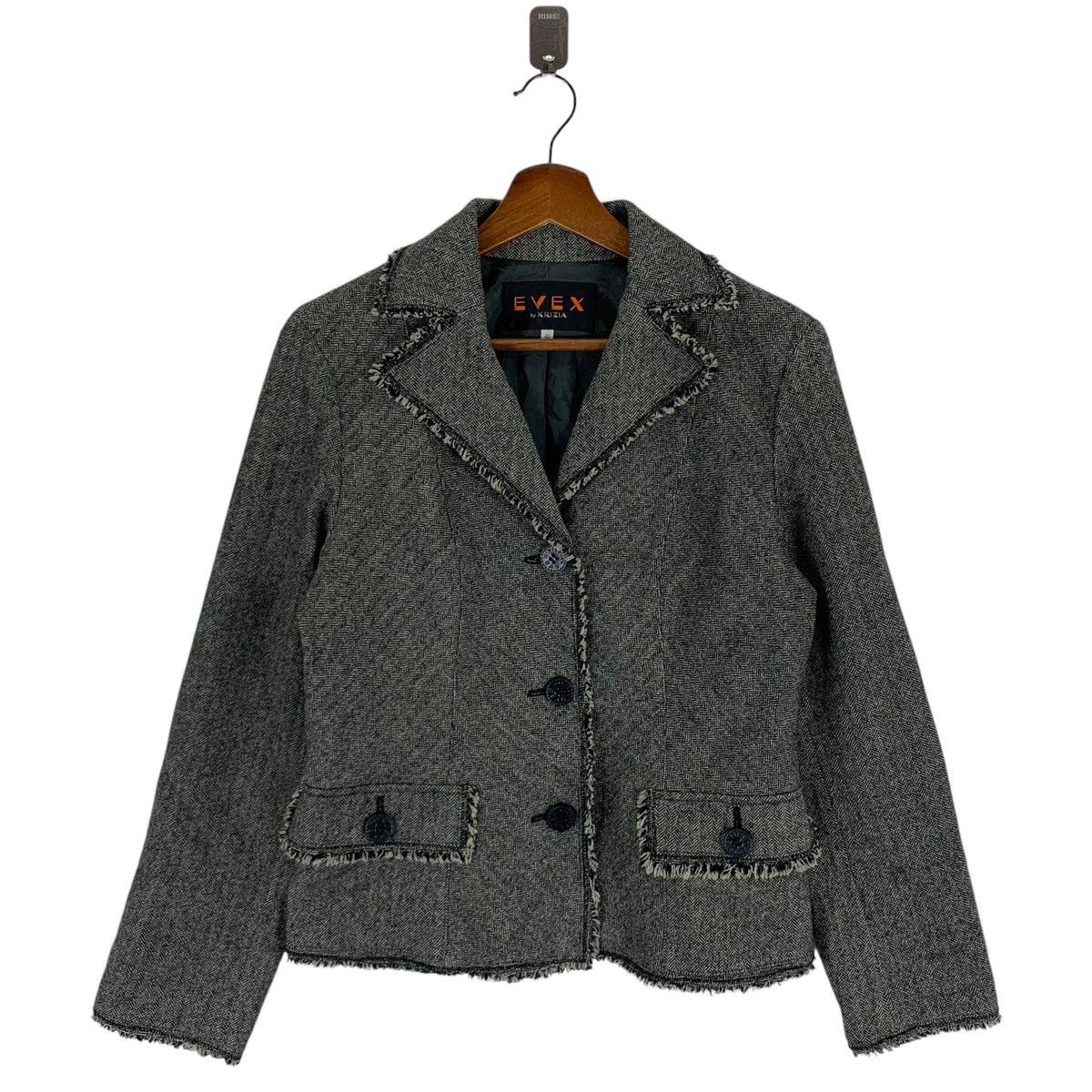 Vintage Evex By Krizia Designer Coat Women