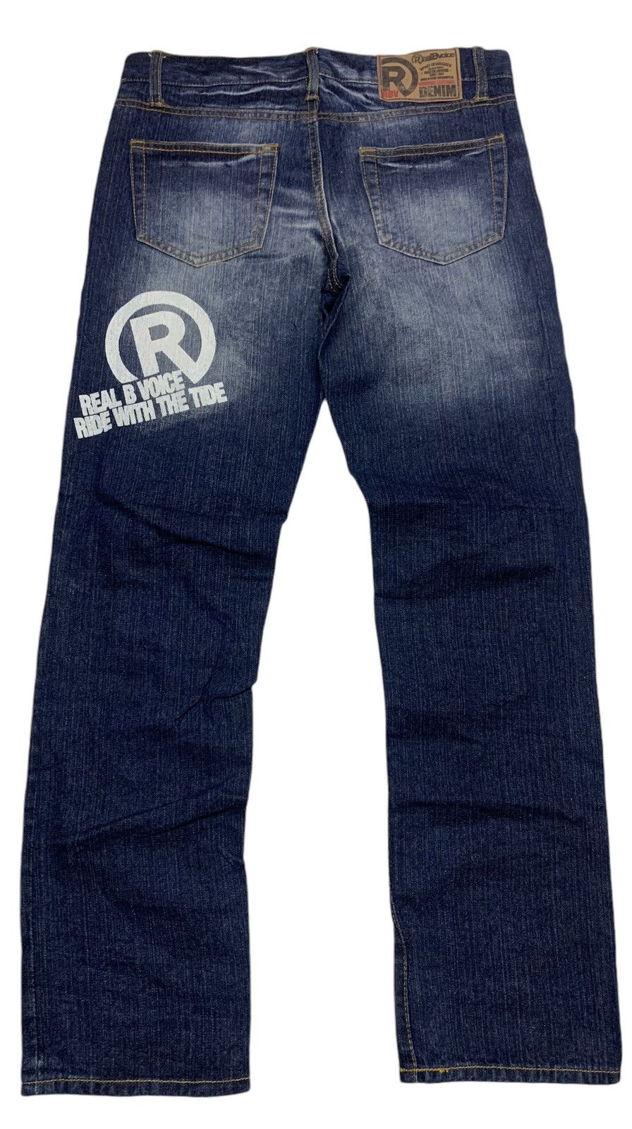 Other Real bvoice denim distressed and patchwork Size US 31 - 6 Thumbnail