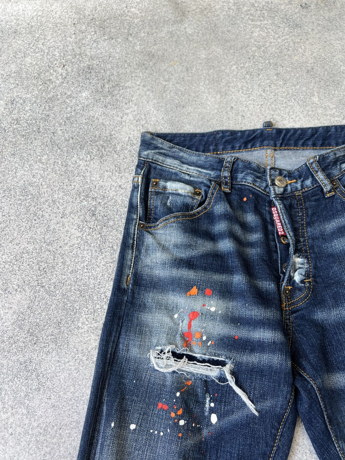 Dsquared2 × Vintage Vintage Dsquared2 Luxury skinny Jeans 44 size ( IT) Size US 32 / EU 48 - 9 Thumbnail