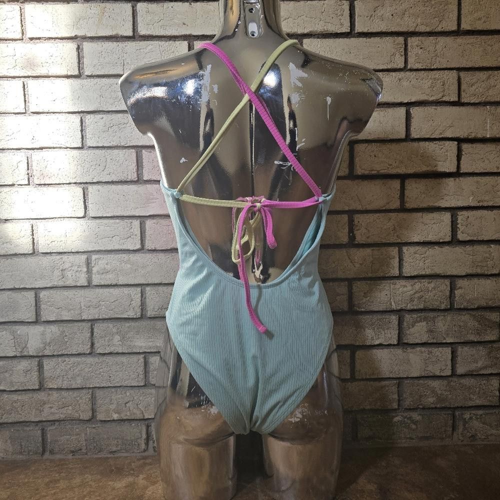 Designer Multicolored Bow Tied XHLN Monokini Size ONE SIZE - 2 Thumbnail