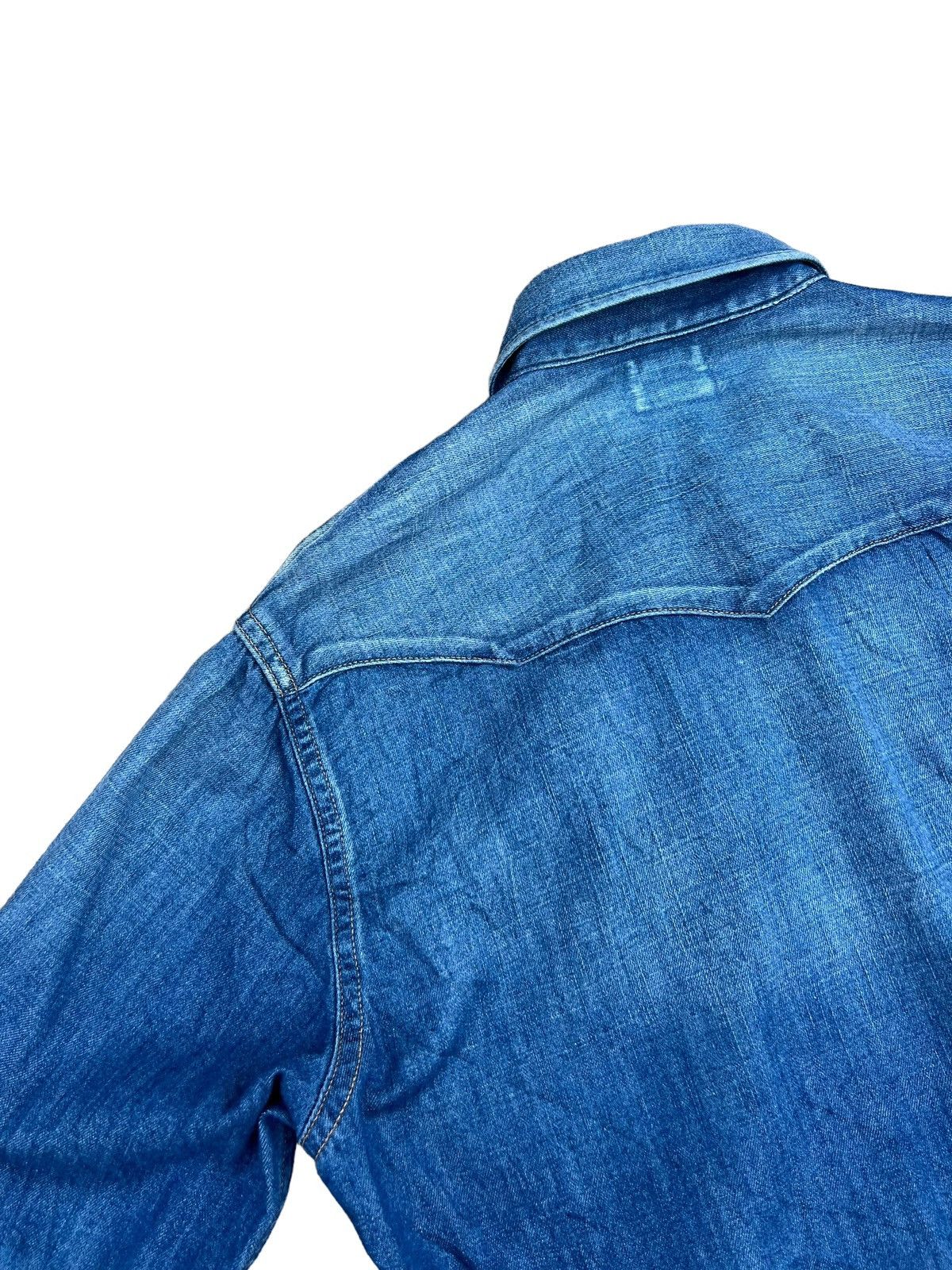 Wrangler Vintage Wrangler Blue Bell Denim Western Shirt Size US M / EU 48-50 / 2 - 15 Thumbnail