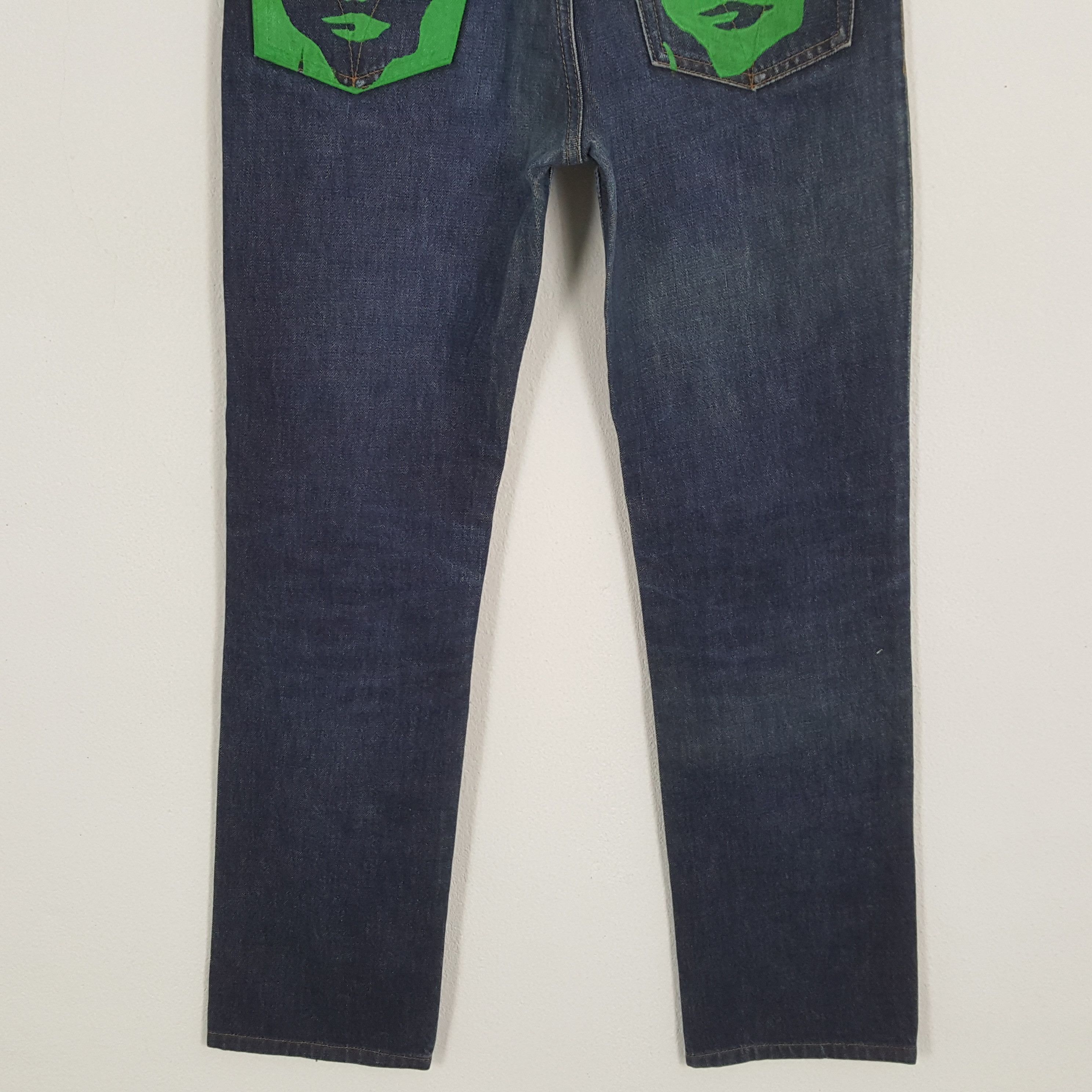 Hysteric Glamour × Japanese Brand × Vintage HYSTERIC GLAMOUR Japanese Brand Streetwear Custom Art Jeans Size US 28 / EU 44 - 3 Thumbnail