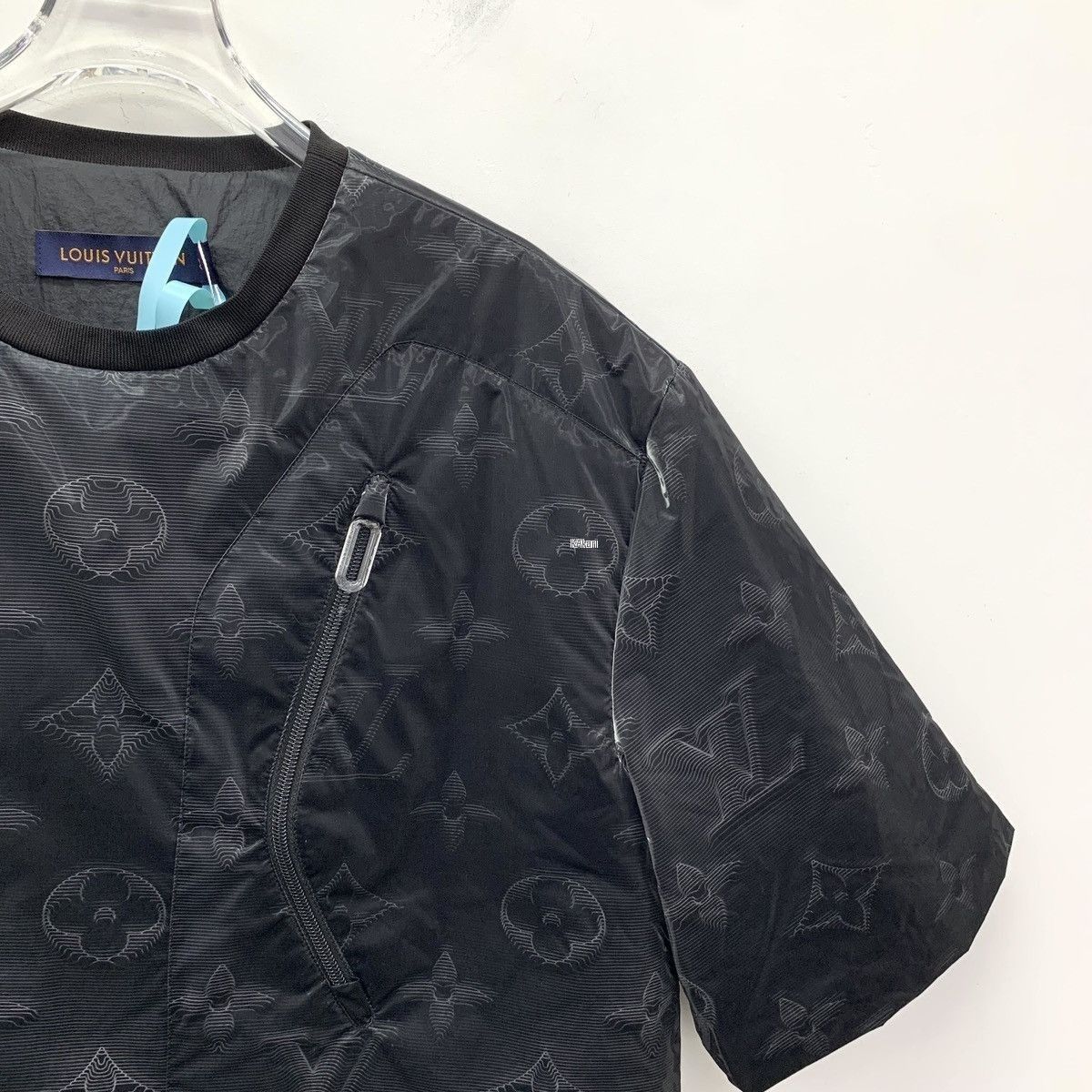 Louis Vuitton Black Patterned Short-Sleeve Shirt Size US XS / EU 42 / 0 - 3 Thumbnail