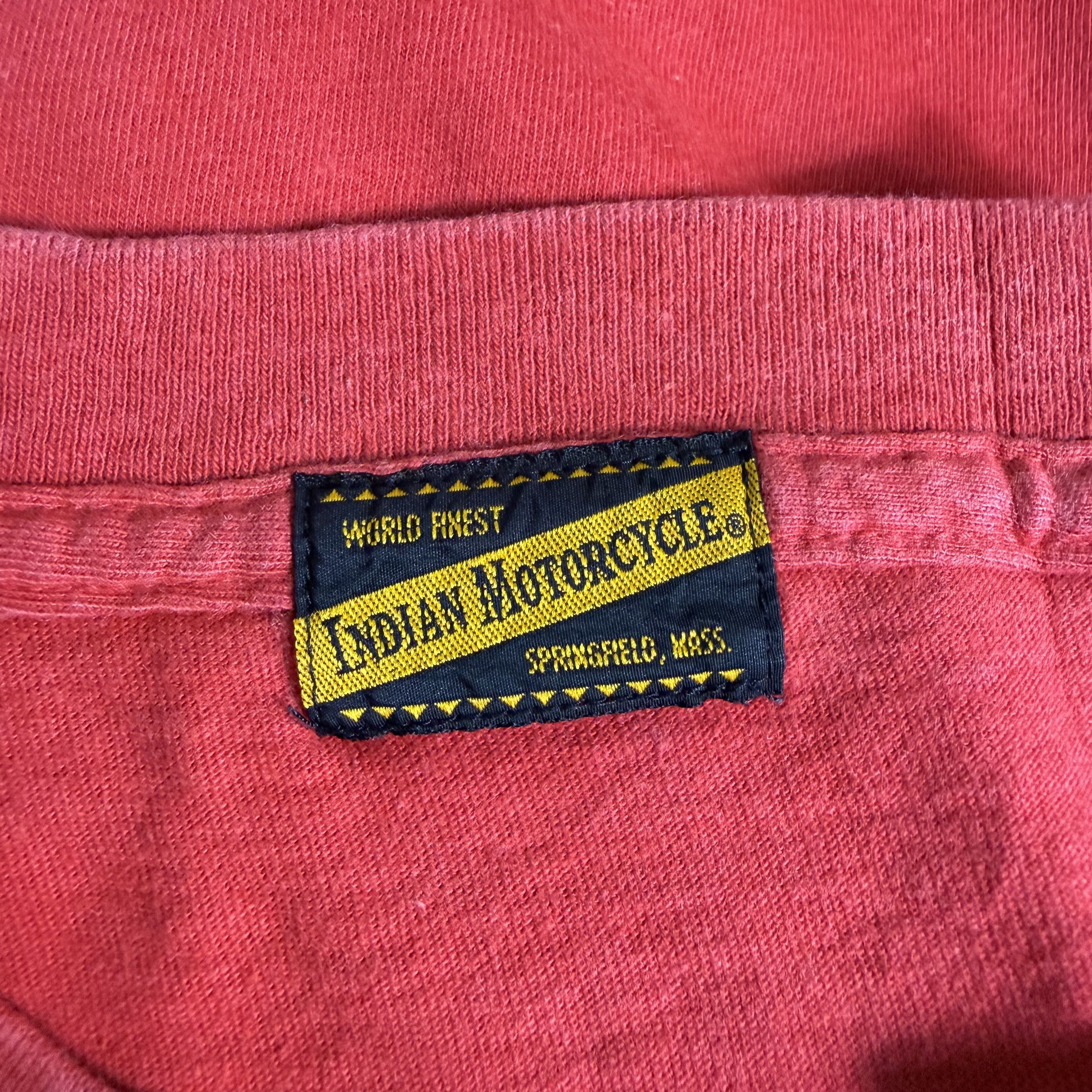 Indian Motorcycle 🔥RARE🔥Vintage Indian Motorcycle Spellout T-shirt Size US M / EU 48-50 / 2 - 5 Thumbnail