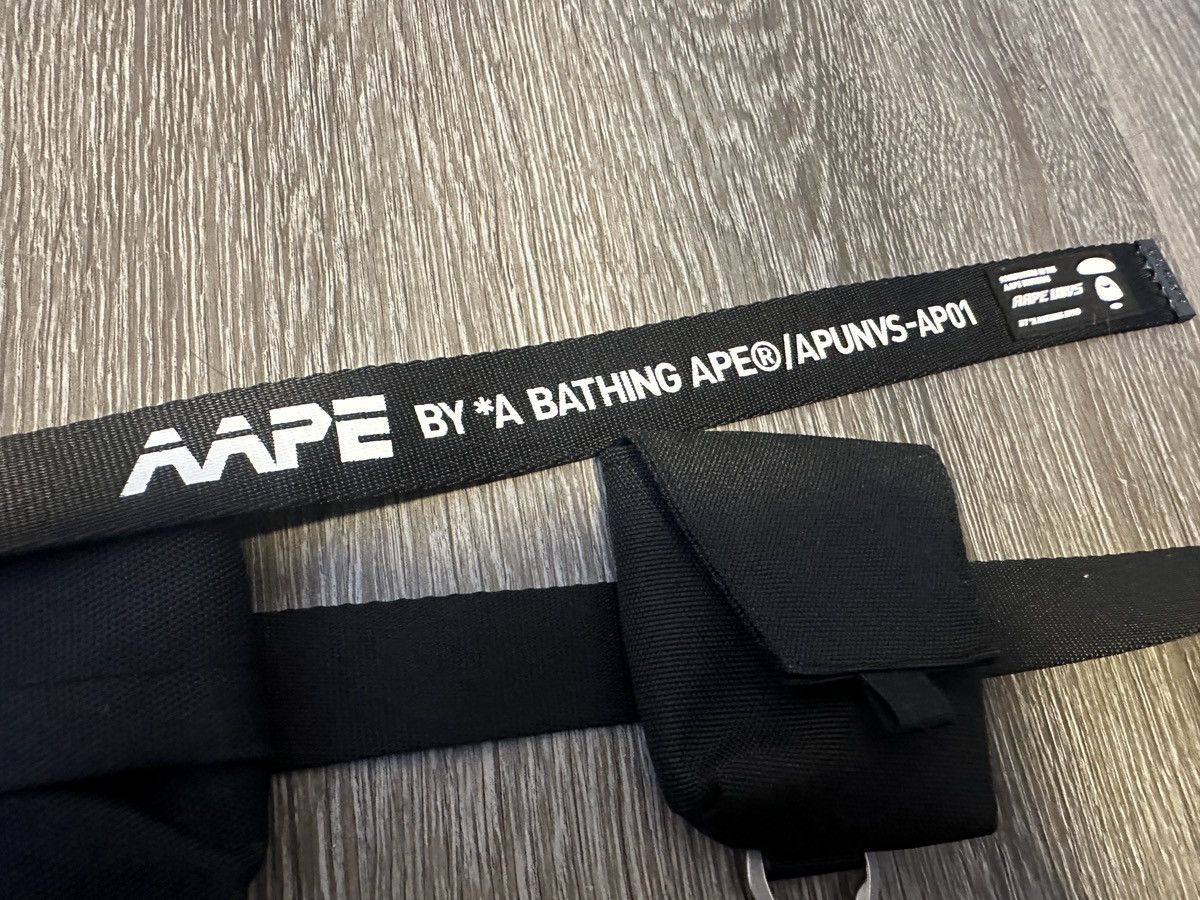 Aape × Bape AAPE BY *A BATHING APE® Double-Pouch Side-Press Buckle Belt Size ONE SIZE - 4 Thumbnail