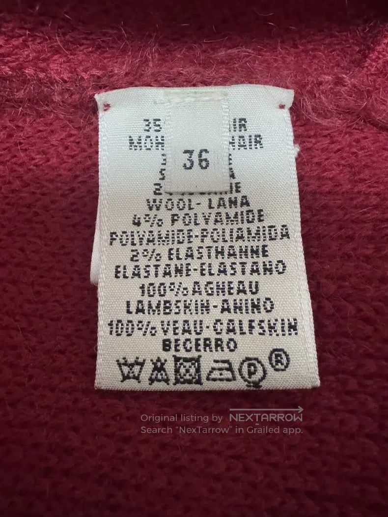 Hermes Hermes Maroon Gradient Coat Size XS / US 0-2 / IT 36-38 - 6 Thumbnail