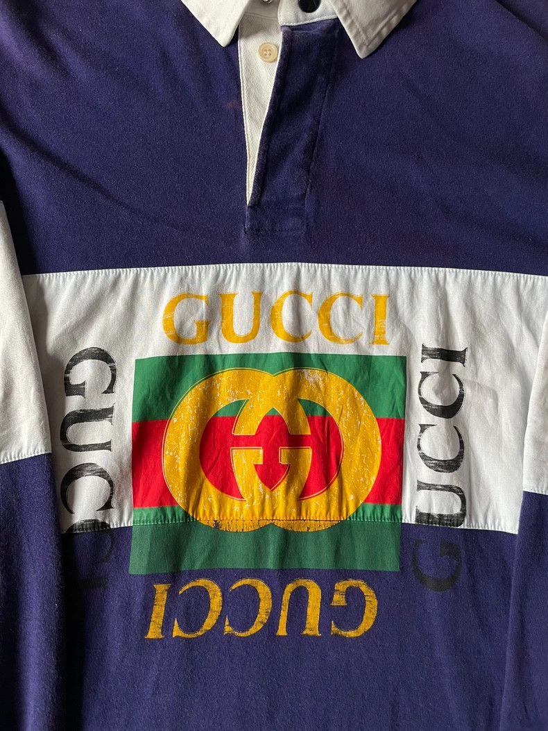 Gucci Gucci Long-sleeved polo shirt, sweatshirt 2503-Nextarrow Size US M / EU 48-50 / 2 - 3 Thumbnail