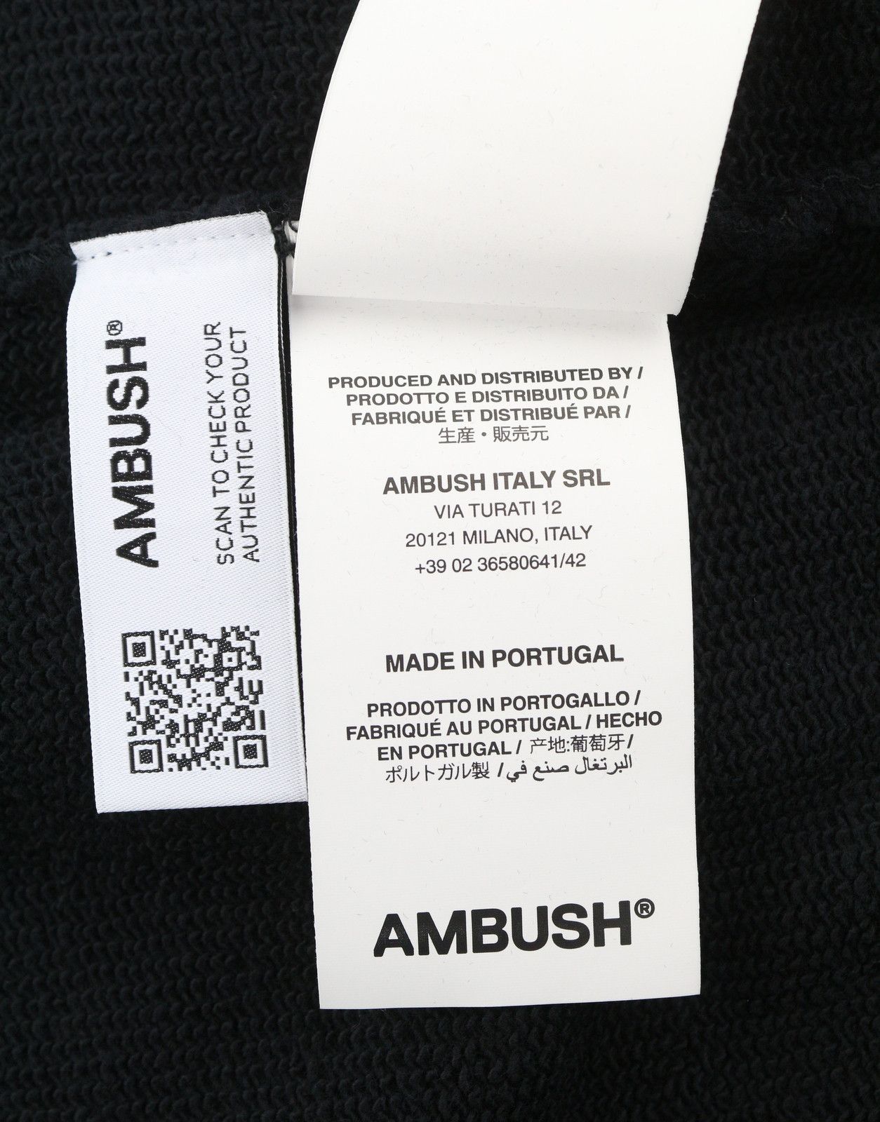 Ambush Design PASS GRAPHIC CREWNECK XL Distress RRP497 87762 Size US XL / EU 56 / 4 - 10 Thumbnail