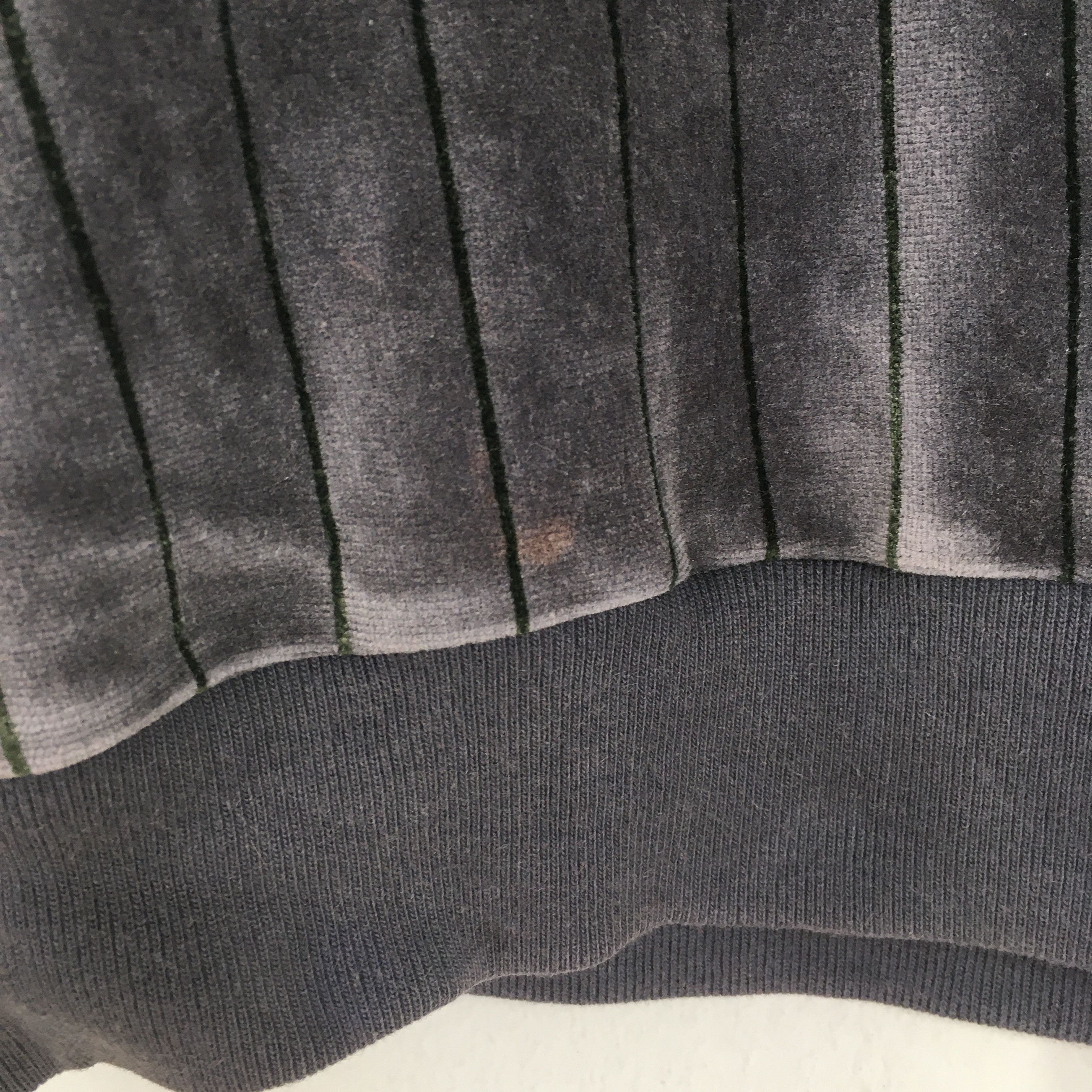 Stussy Vintage Y2K Stussy Usa Gray Velvet Sweatshirt Large Size US L / EU 52-54 / 3 - 7 Thumbnail