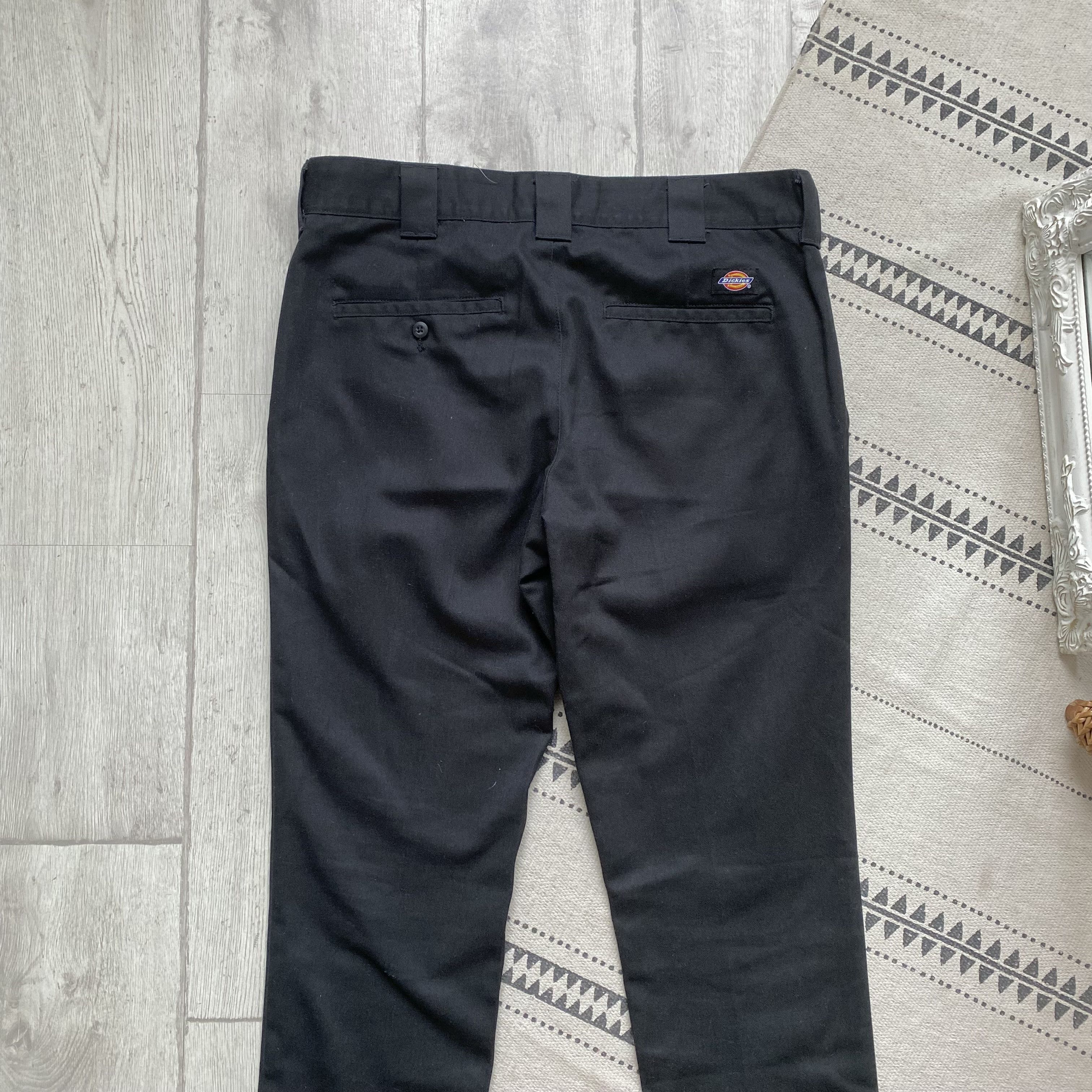 Dickies Vintage Diskies Work pants Slim Chinos Skater trousers Size US 32 / EU 48 - 8 Thumbnail
