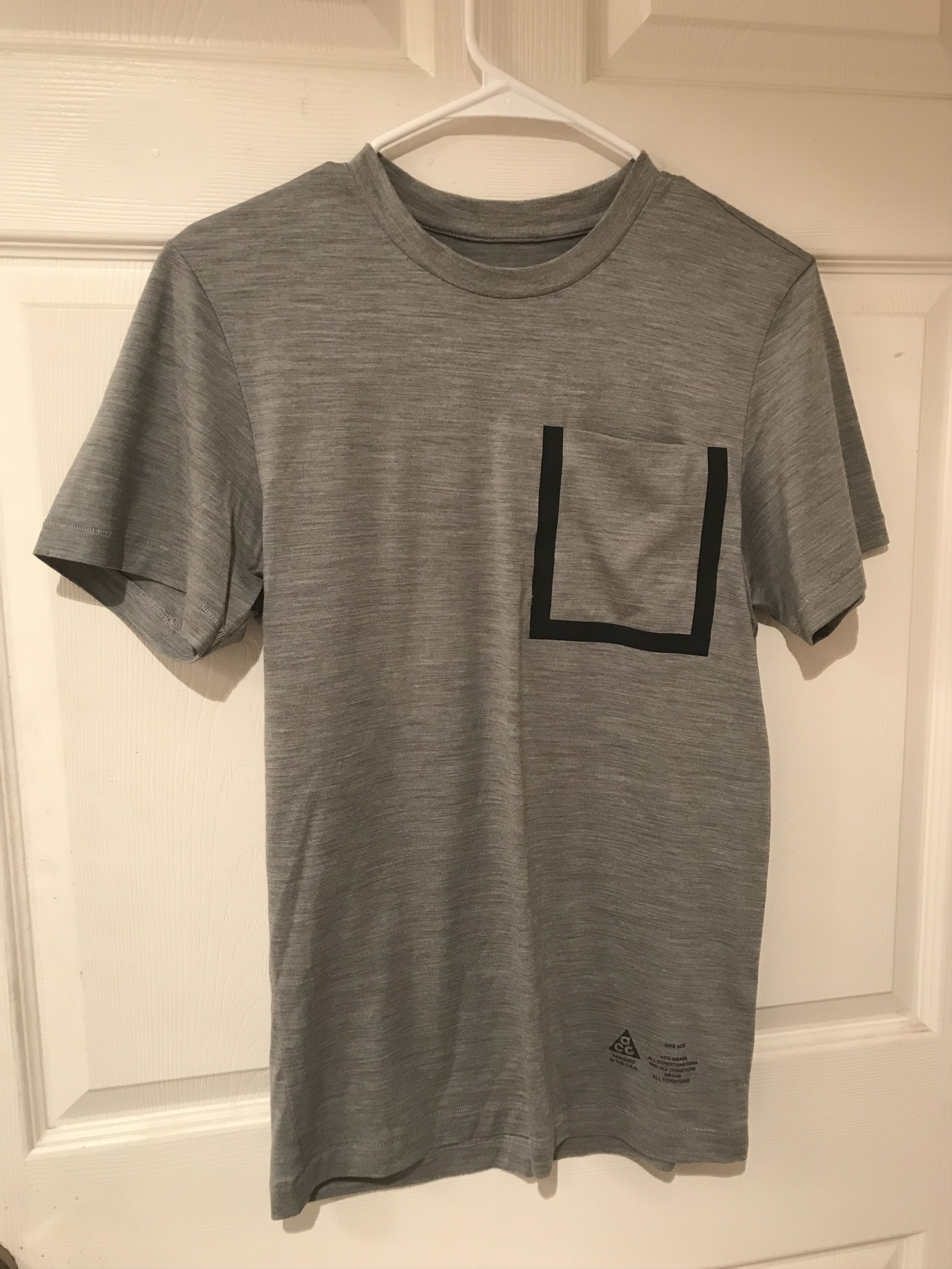 Nike ACG Nikelab ACG Reflective Bonded Pocket SS Tee Medium Size US S / EU 44-46 / 1 - 5 Thumbnail