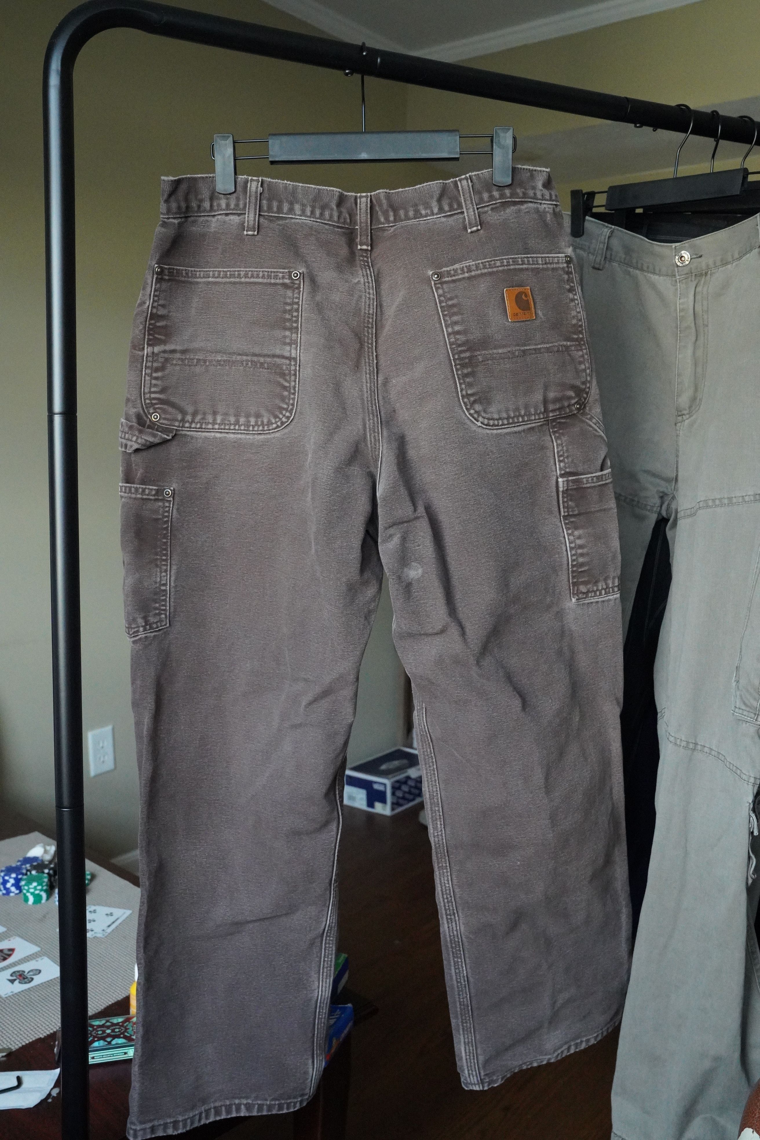 Carhartt carhartt work pant, dungaree fit Size US 30 / EU 46 - 3 Thumbnail