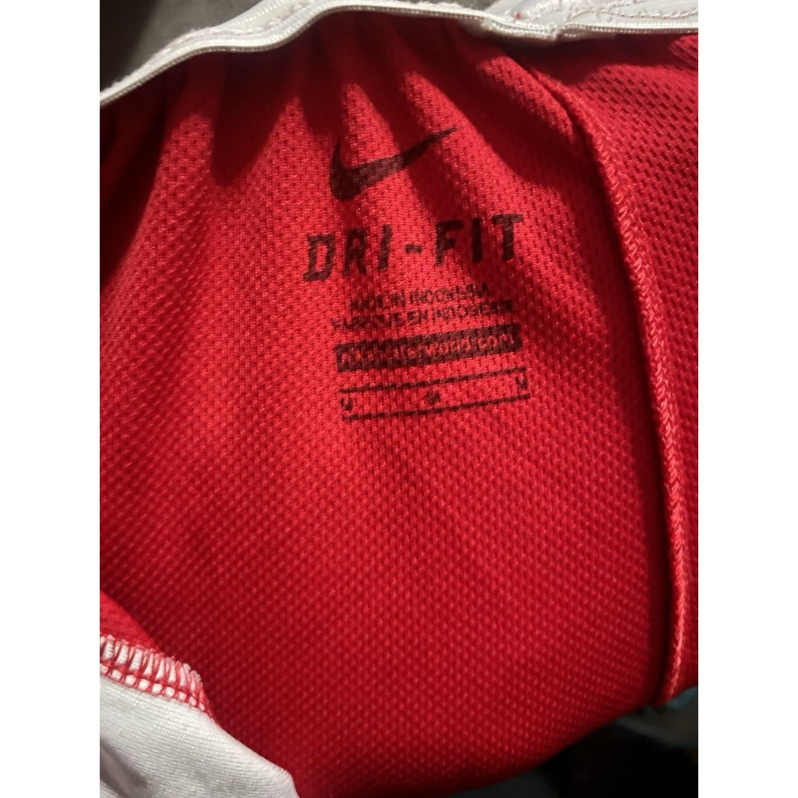 Nike Size M- Men's Nike Basketball Running Shorts Red Size US 42 / EU 58 - 3 Thumbnail